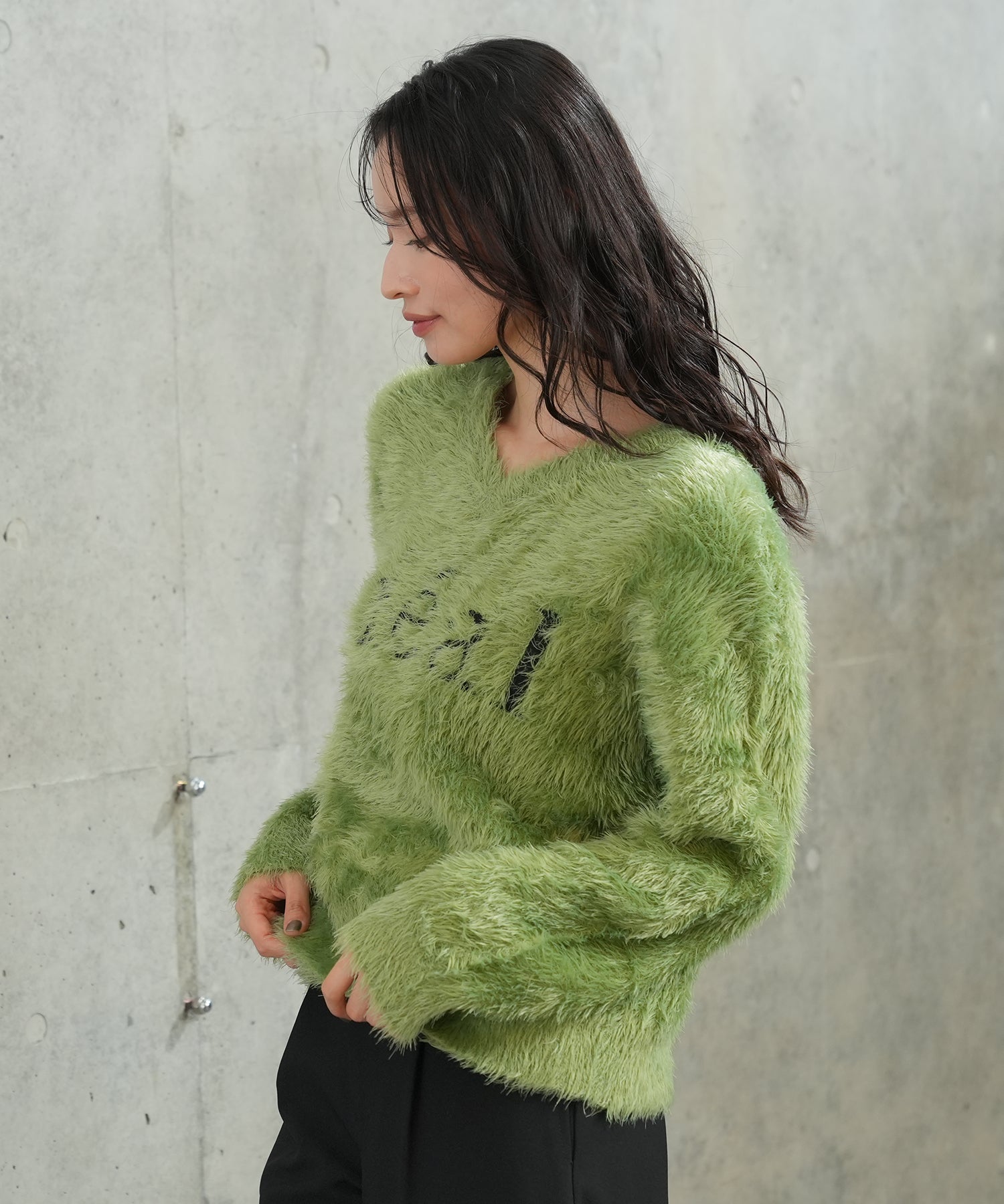 グリーン model:165 着用サイズ:M