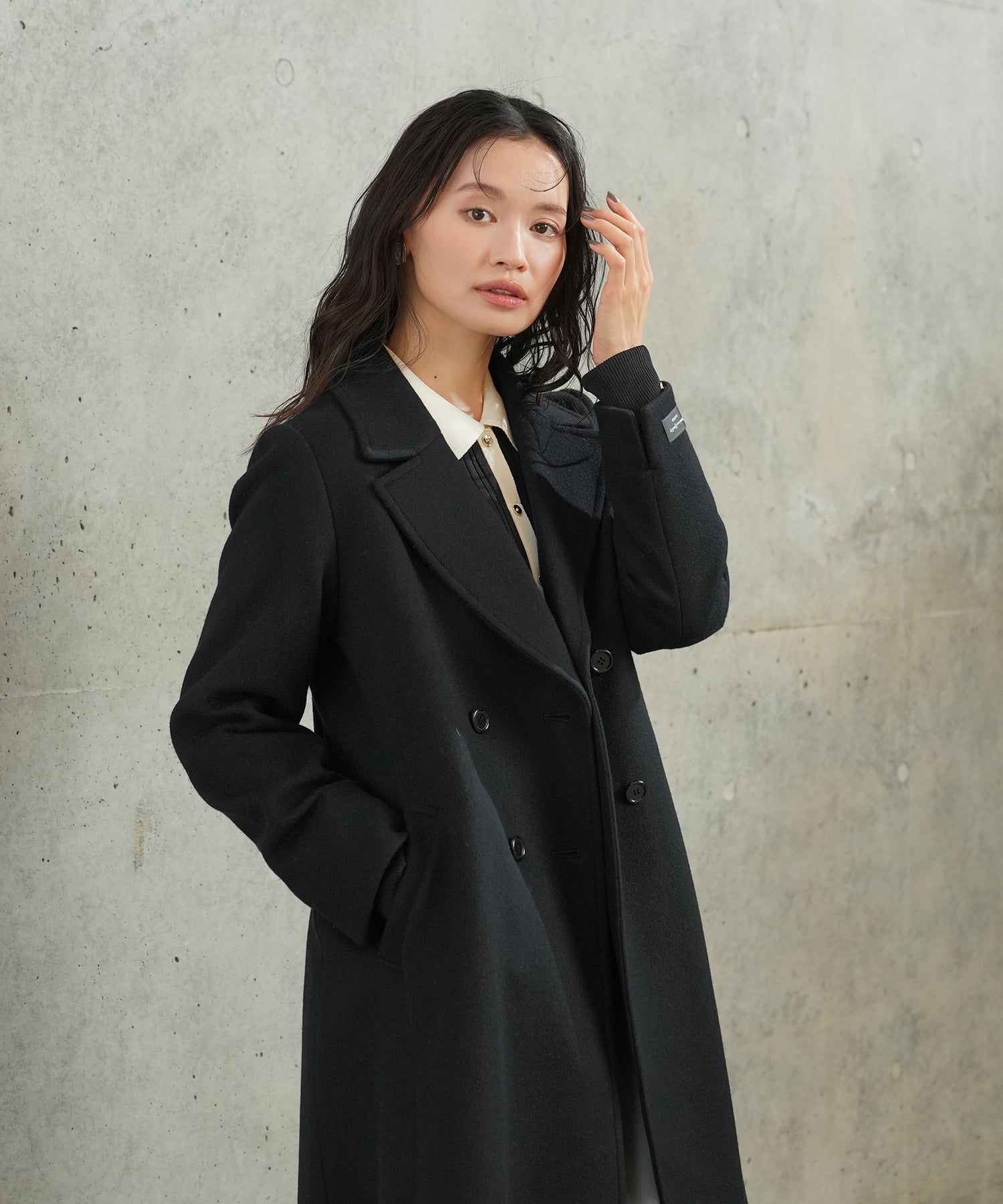 ブラック model:165 着用サイズ:M