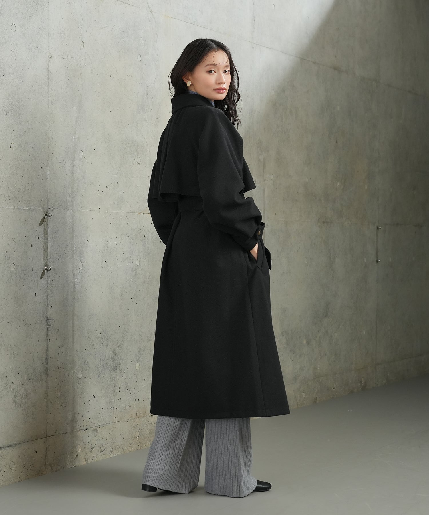 ブラック model:165 着用サイズ:M