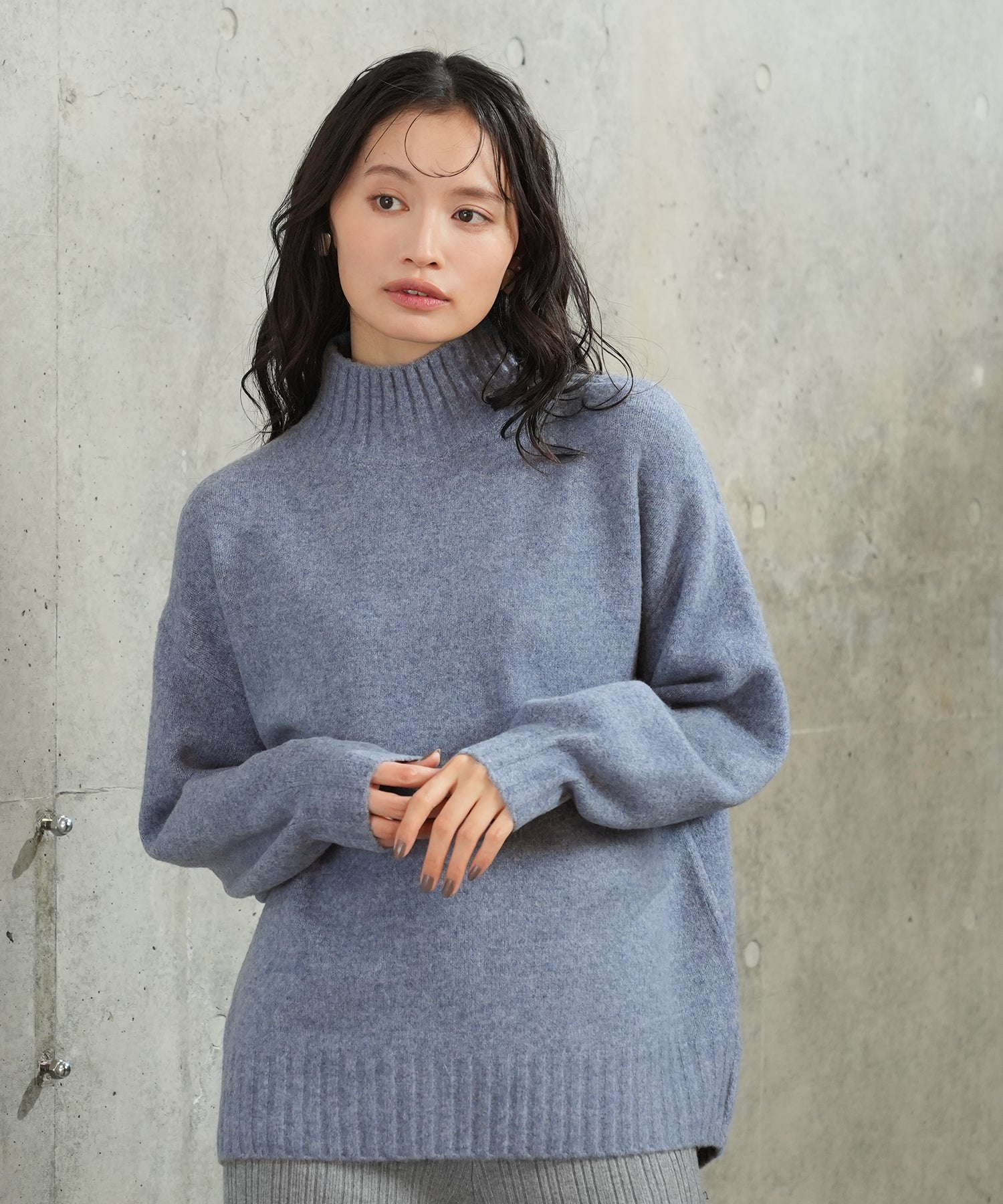 ブルー model:165 着用サイズ:M