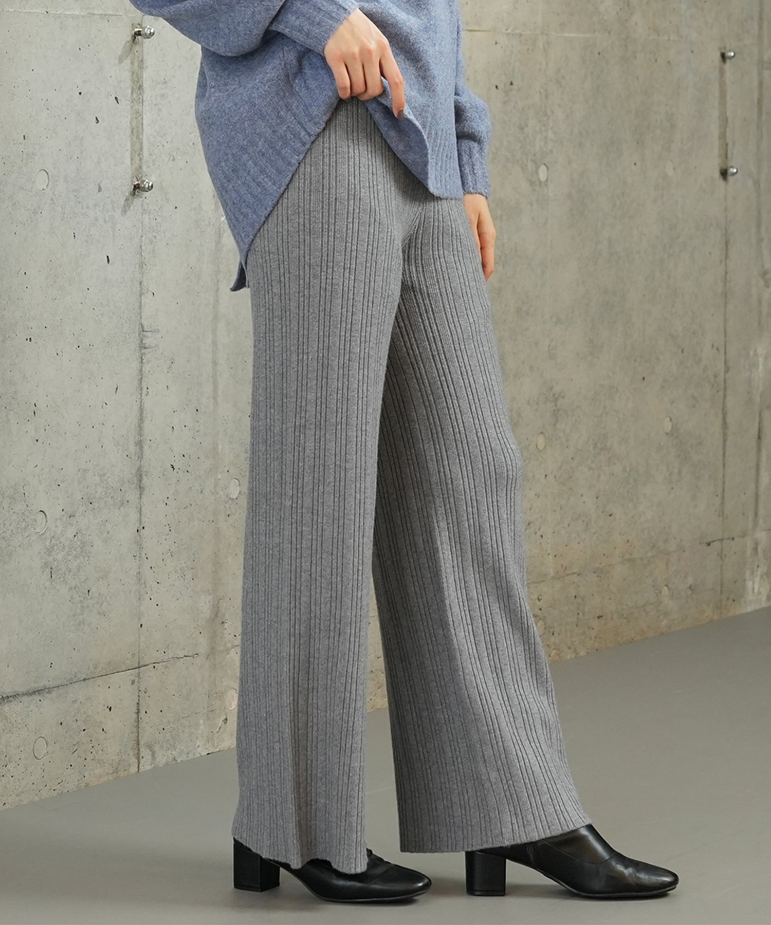 ライトグレー model:165cm 着用サイズ:M