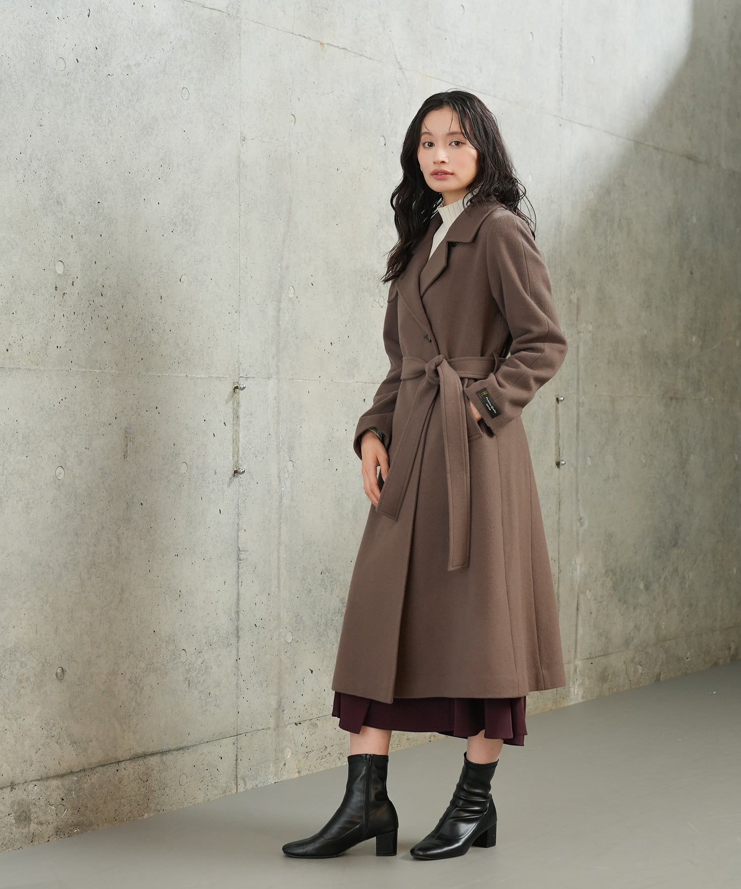 ブラウン model:165 着用サイズ:M