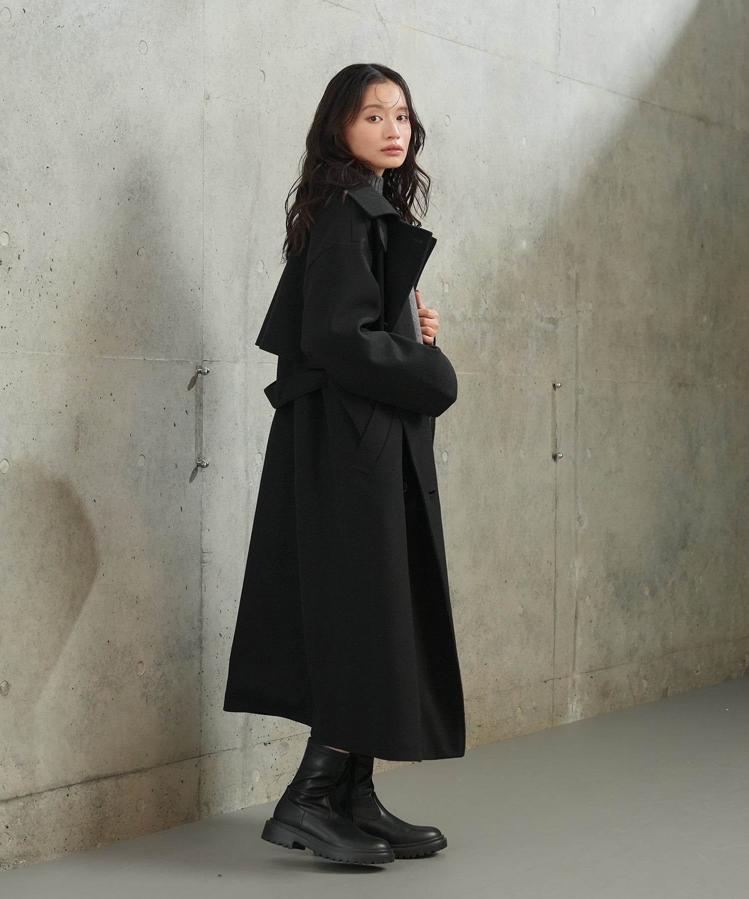 ブラック model:165 着用サイズ:M