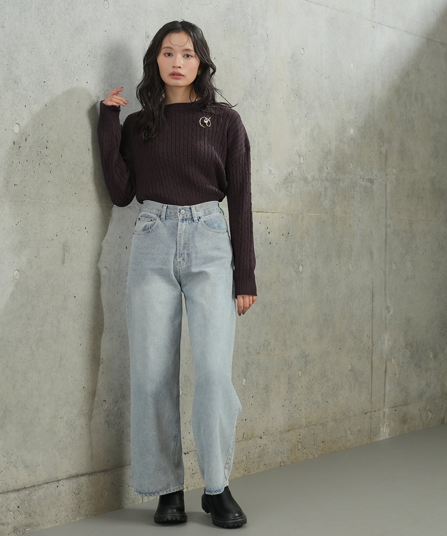 ブラウン model:165cm 着用サイズ:M