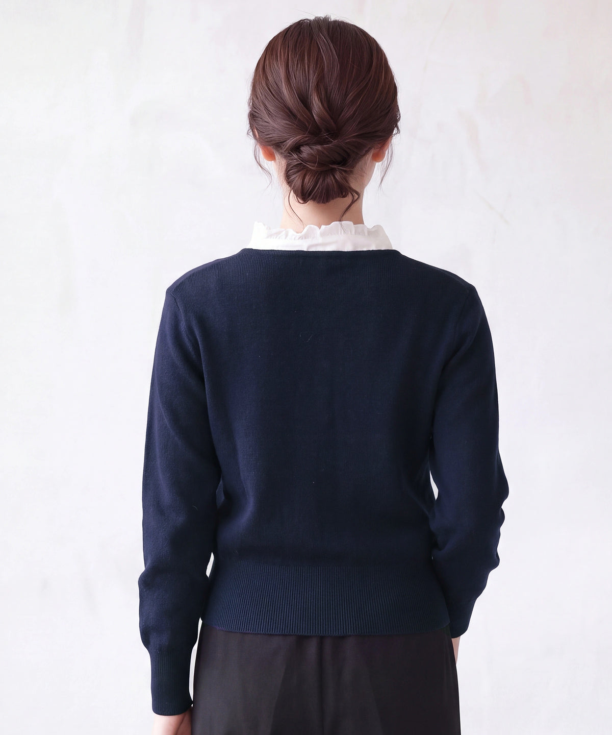 ネイビー(AI画像) model:160cm 着用サイズ: M