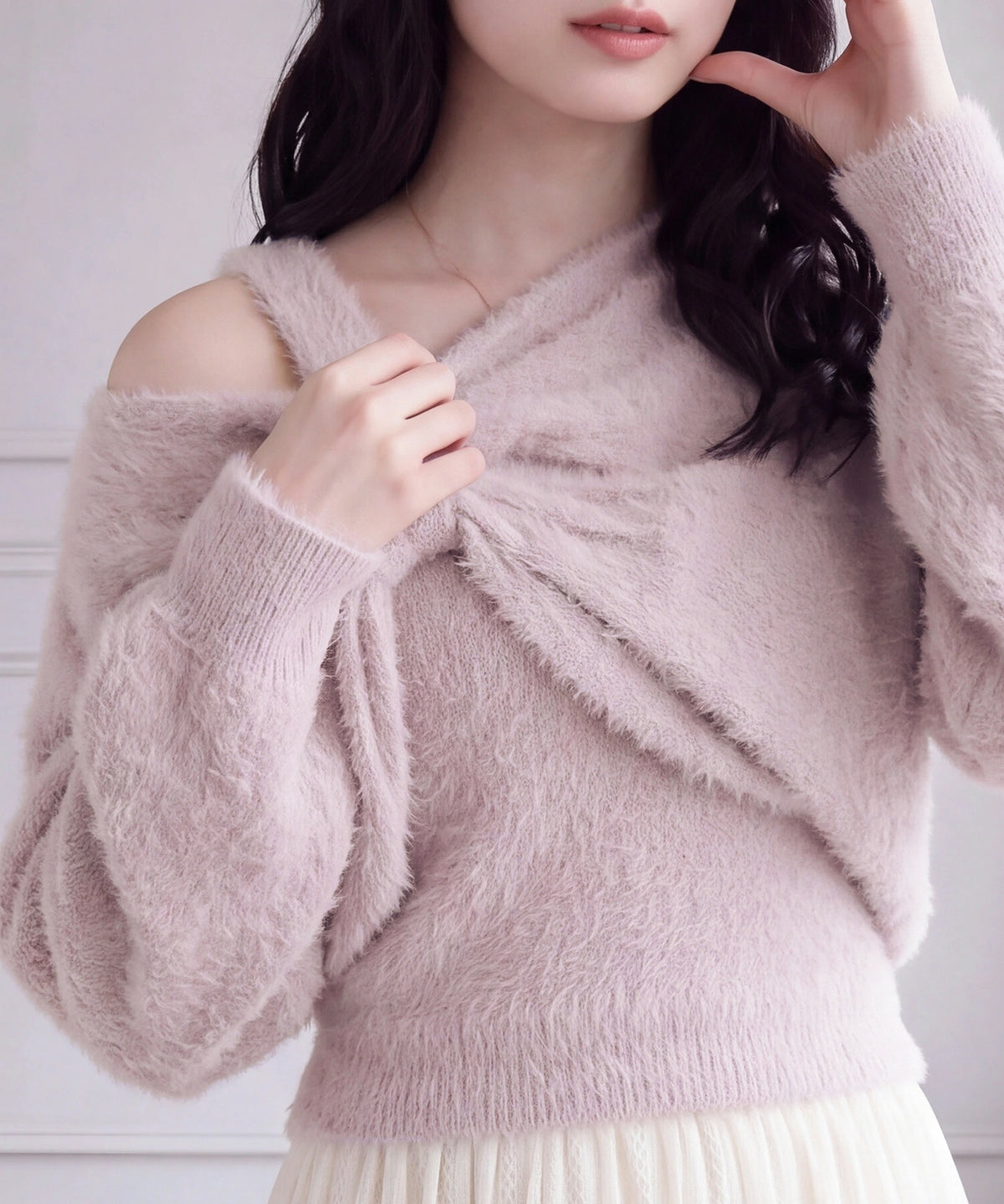 ピンク(AI画像) model:160cm 着用サイズ:M