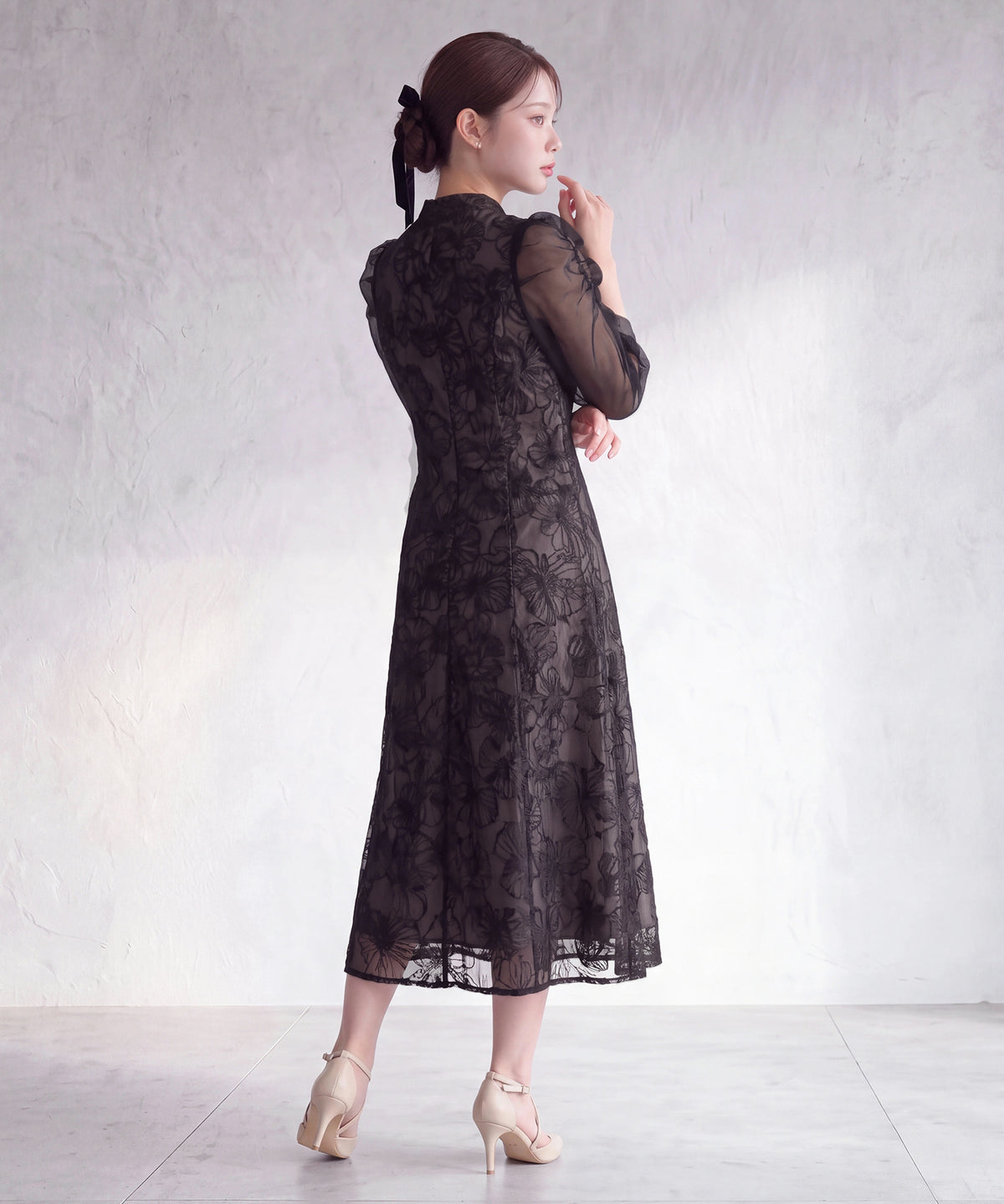 ブラック(AI画像) model:160cm 着用サイズ:M