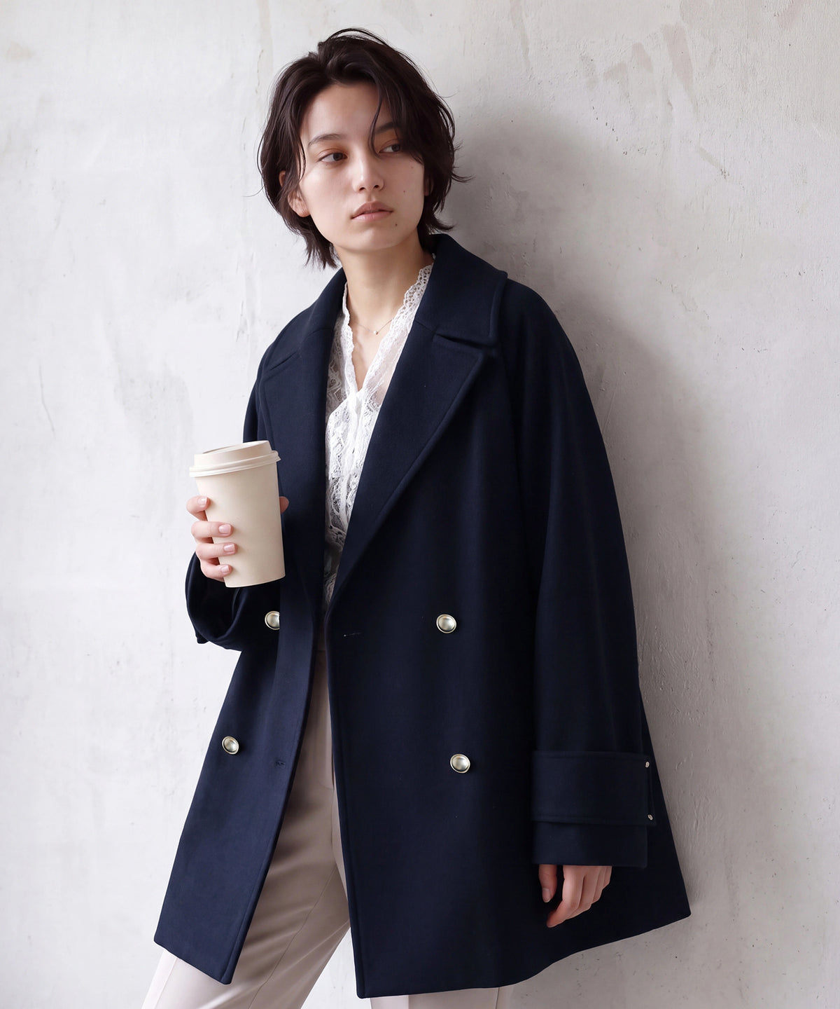 ネイビー(AI画像) model:160cm 着用サイズ:M