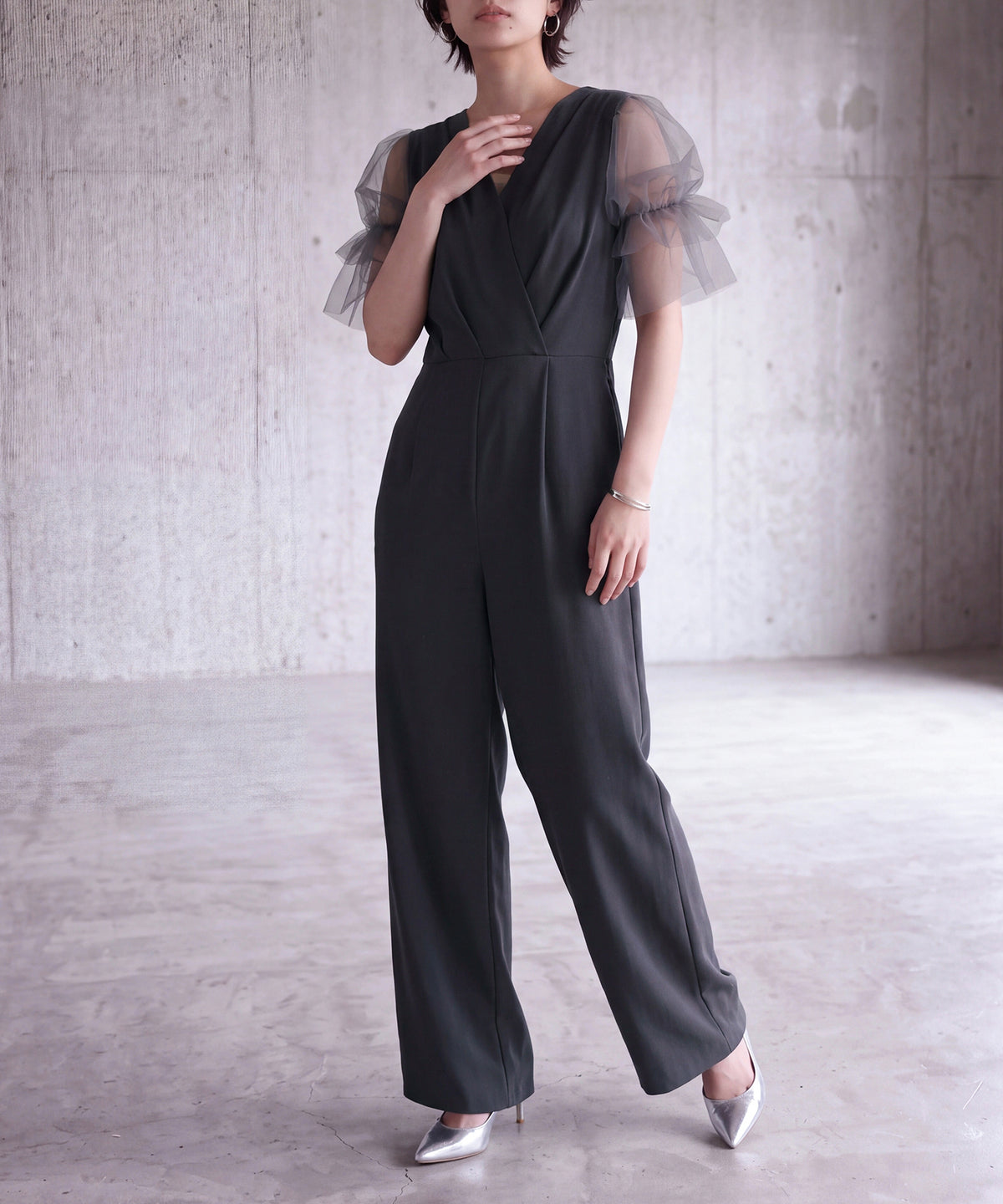 チャコール(AI画像) model:160cm 着用サイズ:M