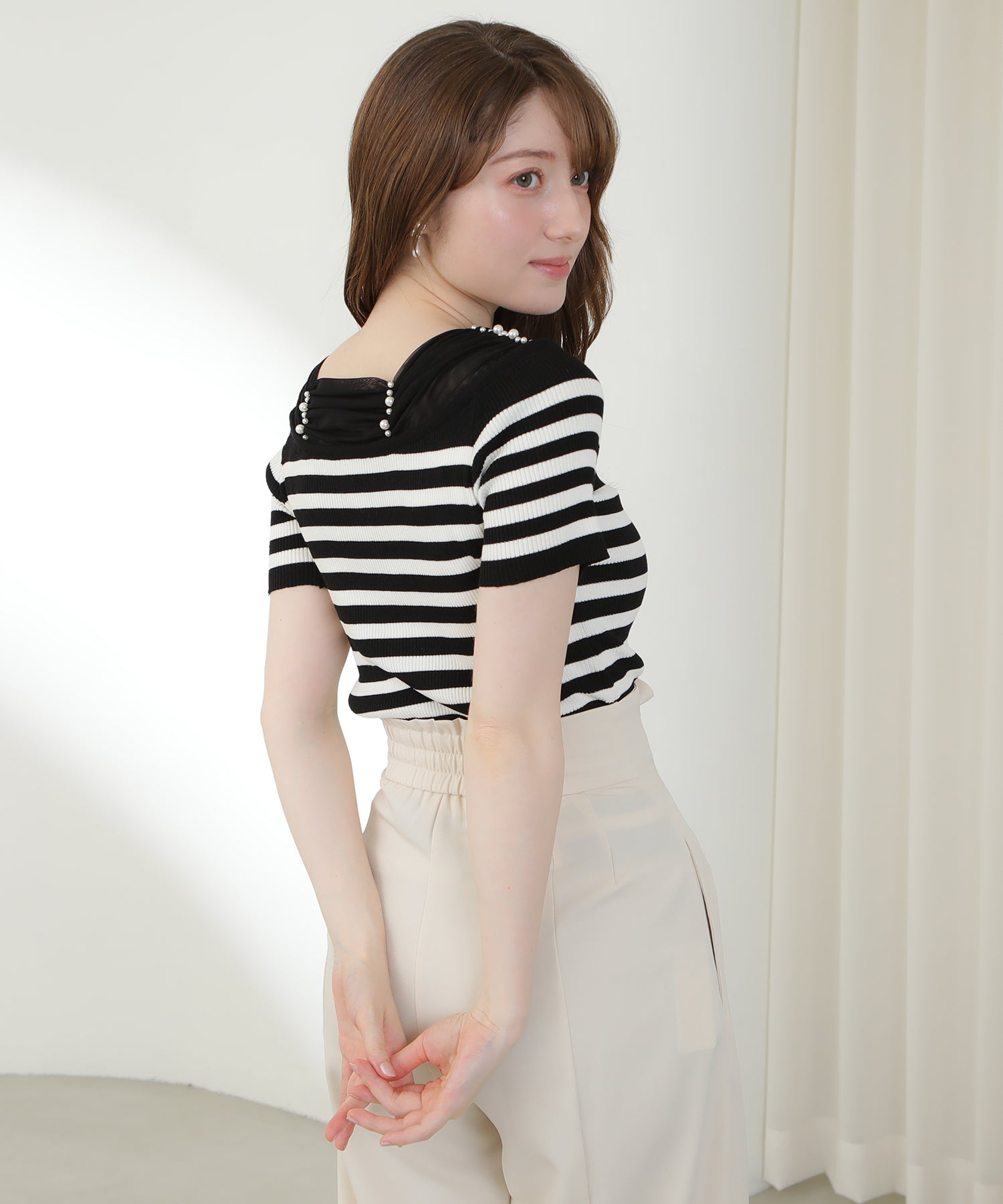ブラック(その他) model:163 着用サイズ:M