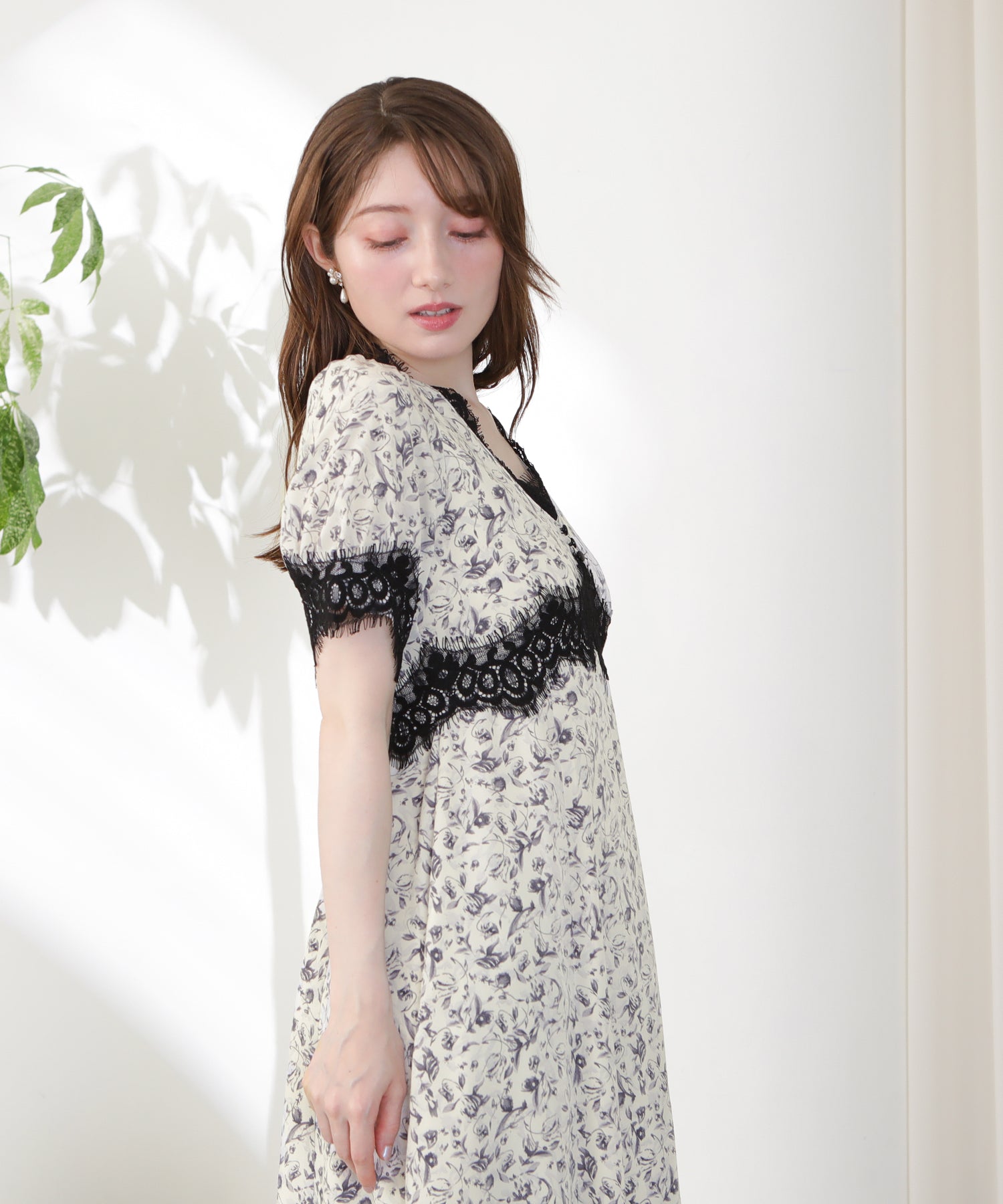ライトグレー model:163 着用サイズ:M
