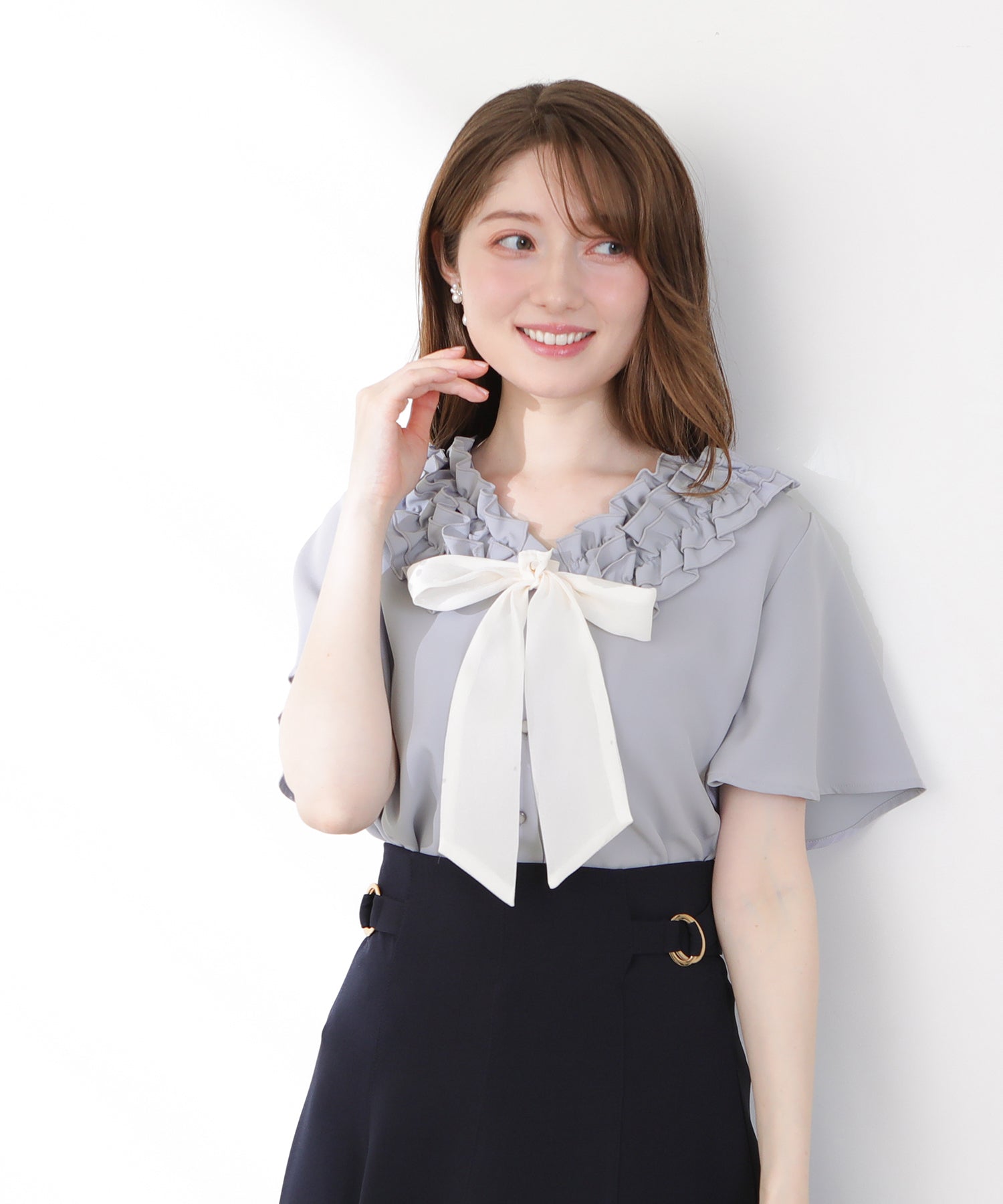 ダスティブルー model:163 着用サイズ:M