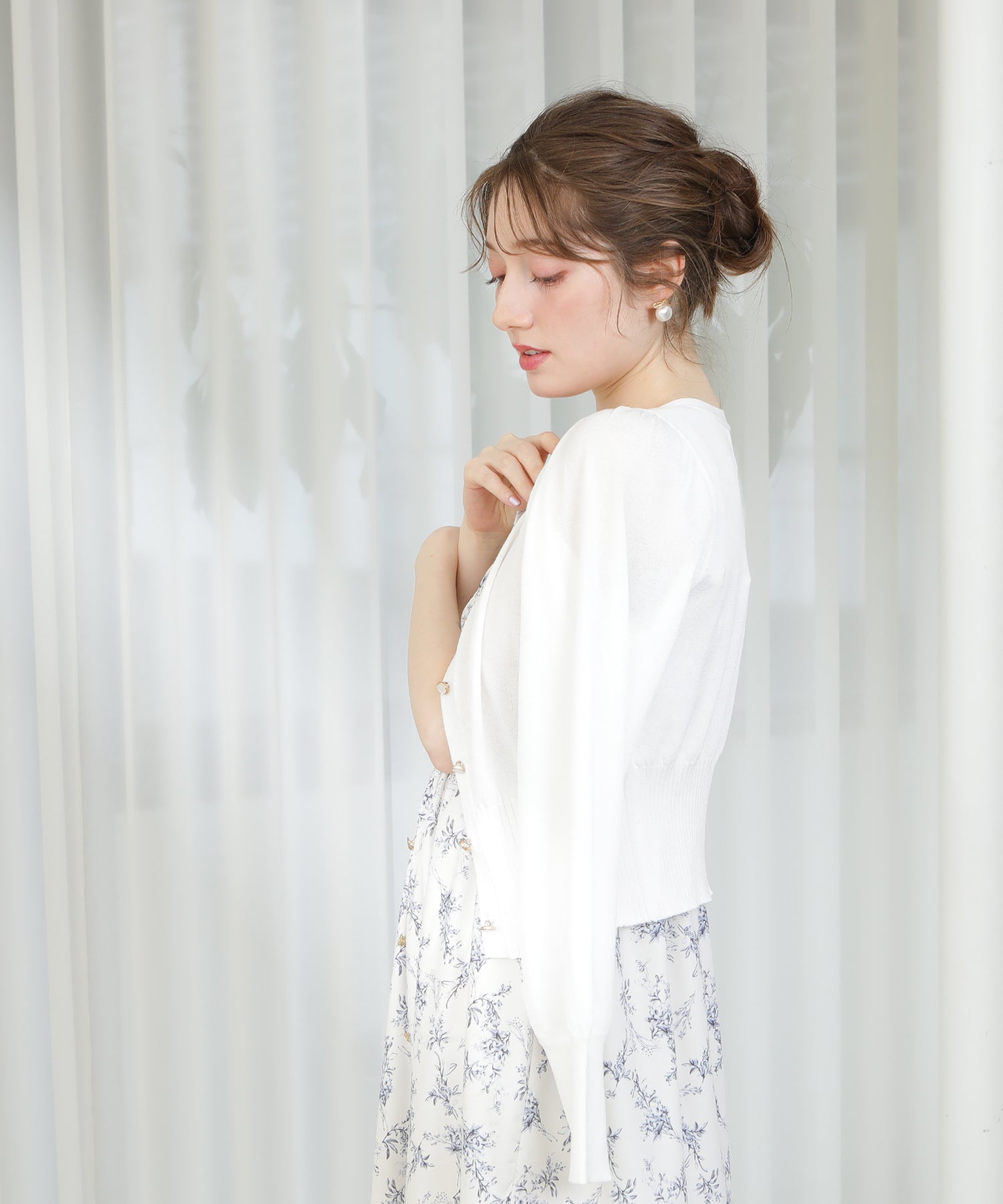 ホワイト model:163 着用サイズ:M