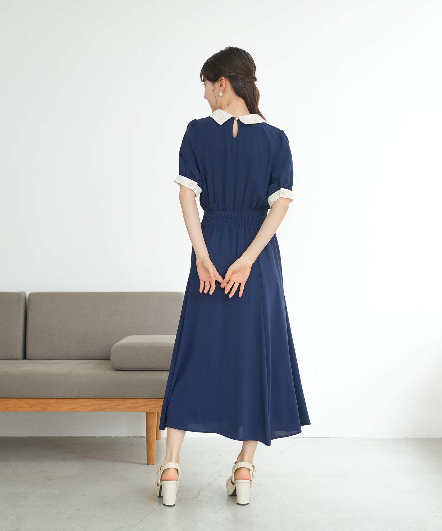 ネイビー model:158cm 着用サイズ:M