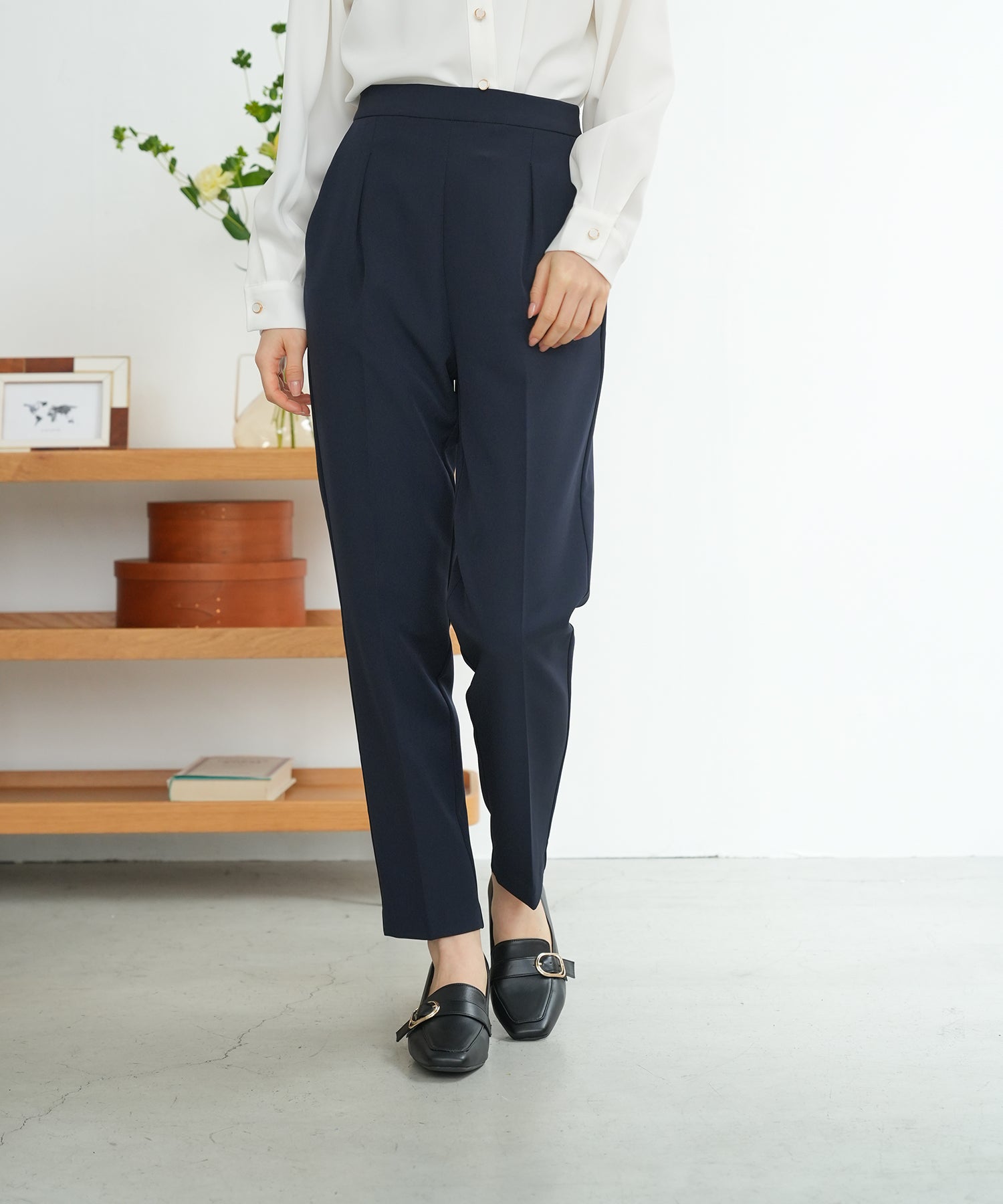 ネイビー model:158 着用サイズ:M