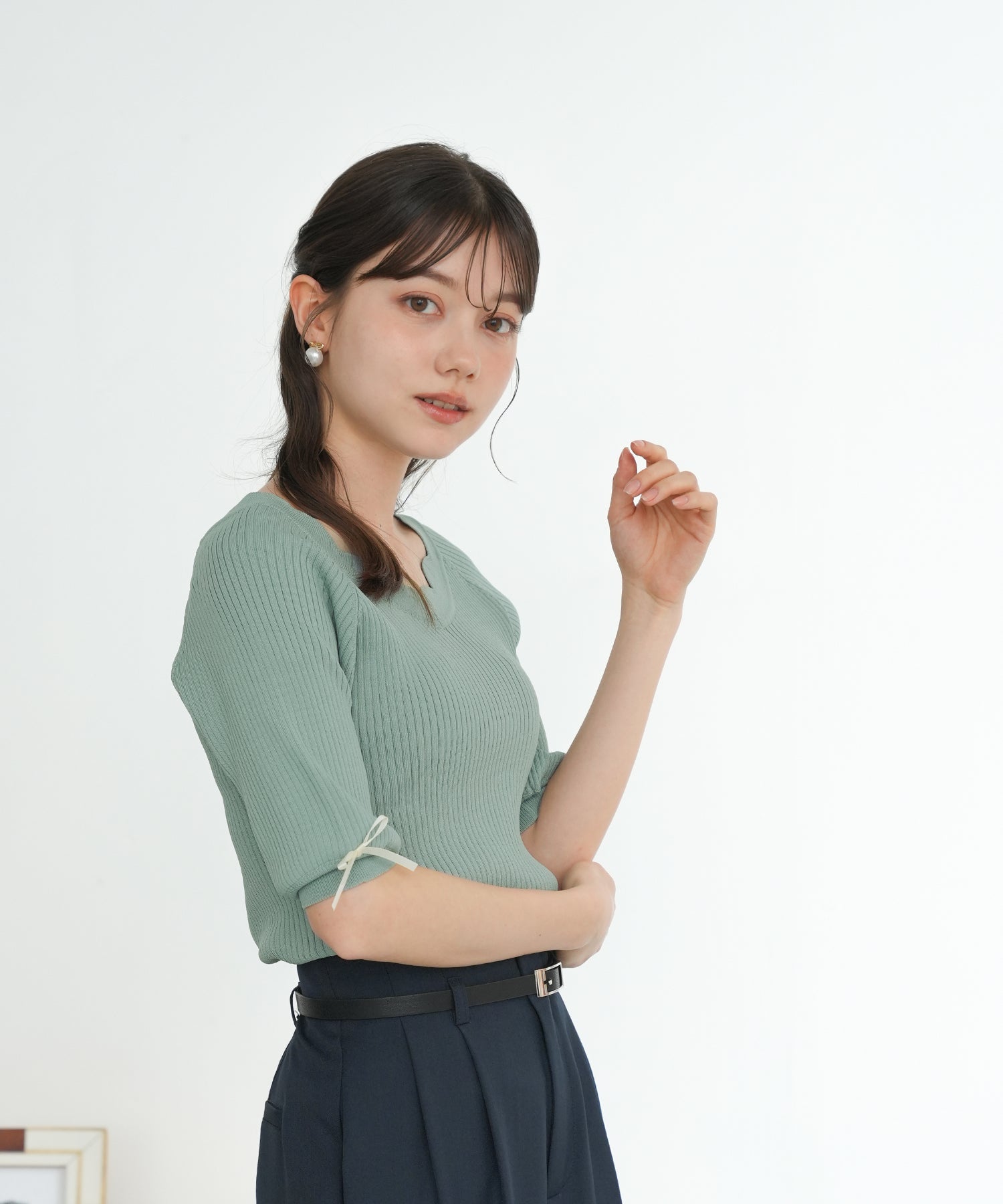 ミント model:158 着用サイズ:M