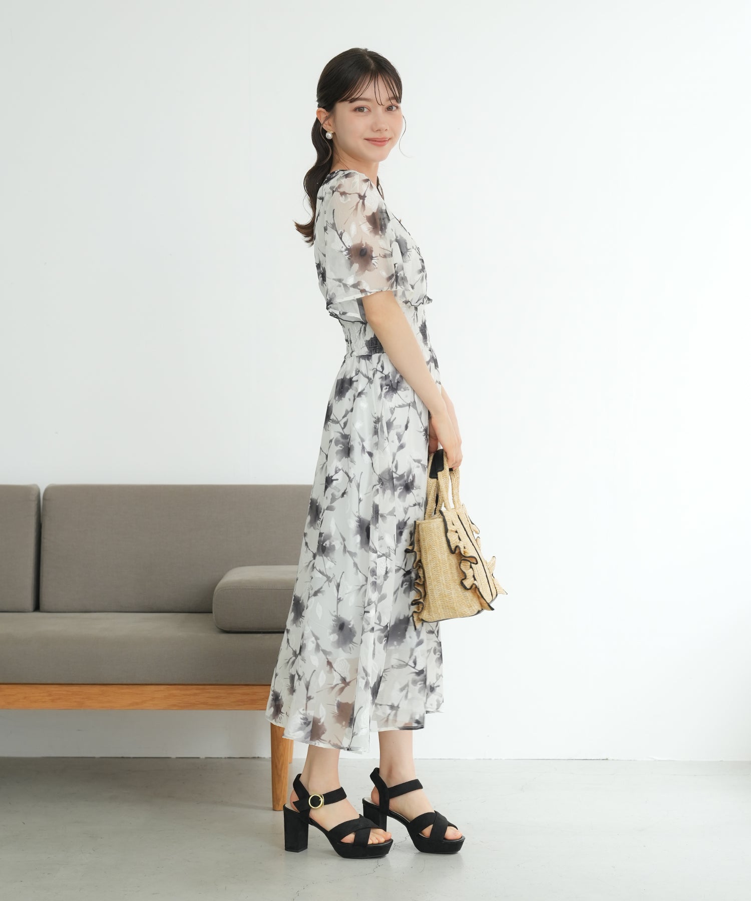 ブラック model:158 着用サイズ:M