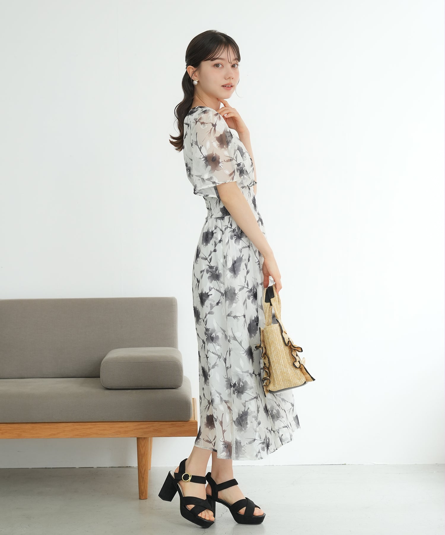 ブラック model:158 着用サイズ:M