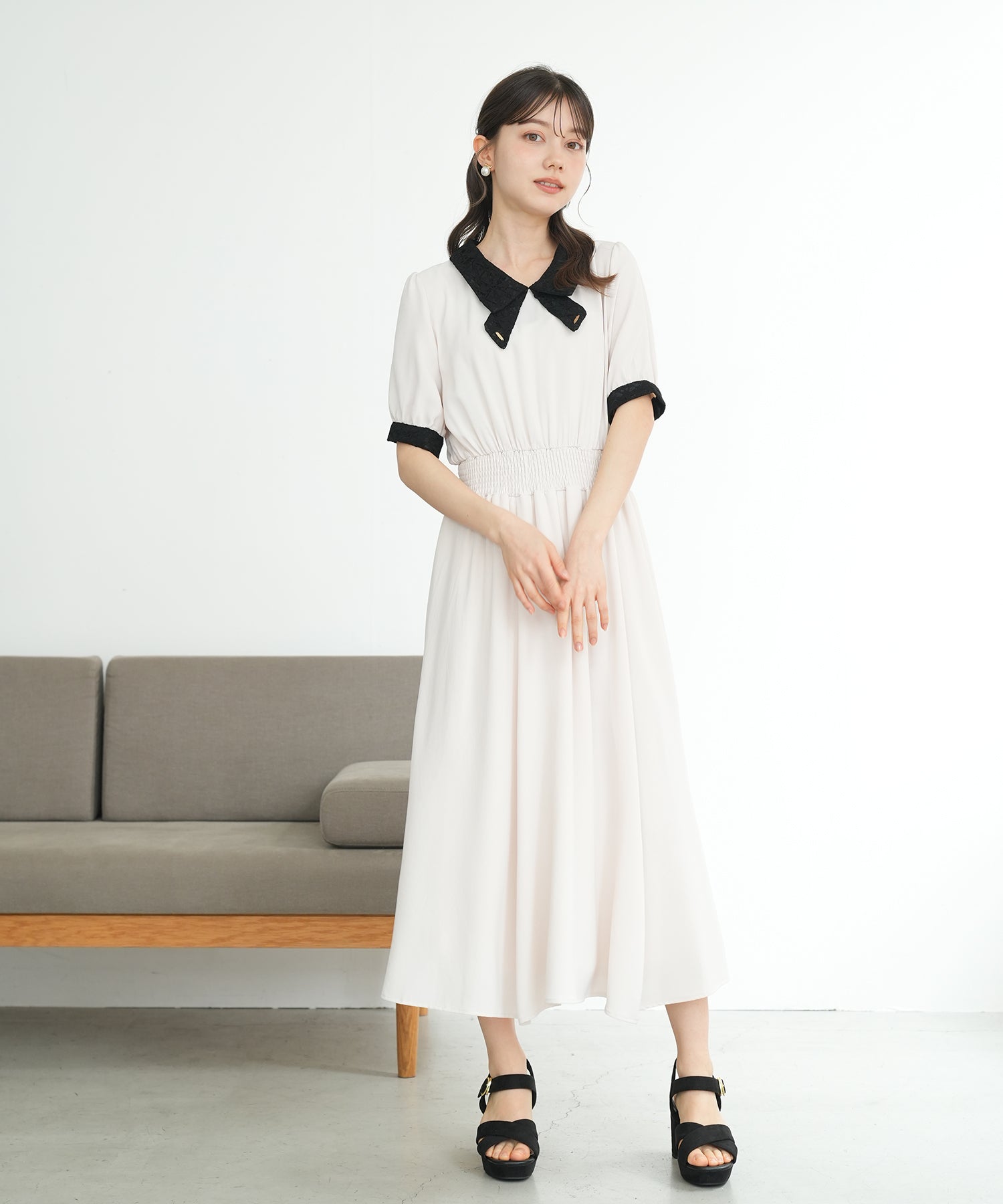 アイボリー model:158cm 着用サイズ:M