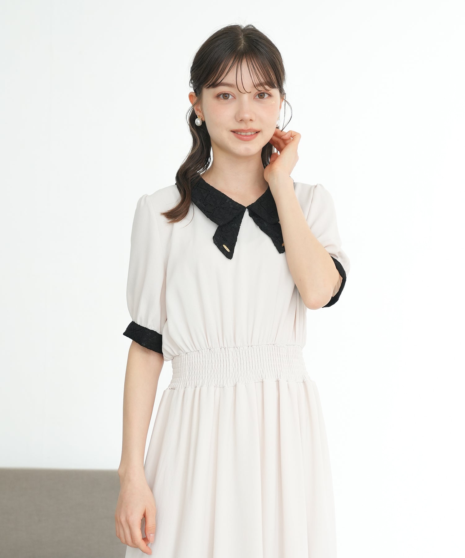 アイボリー model:158cm 着用サイズ:M