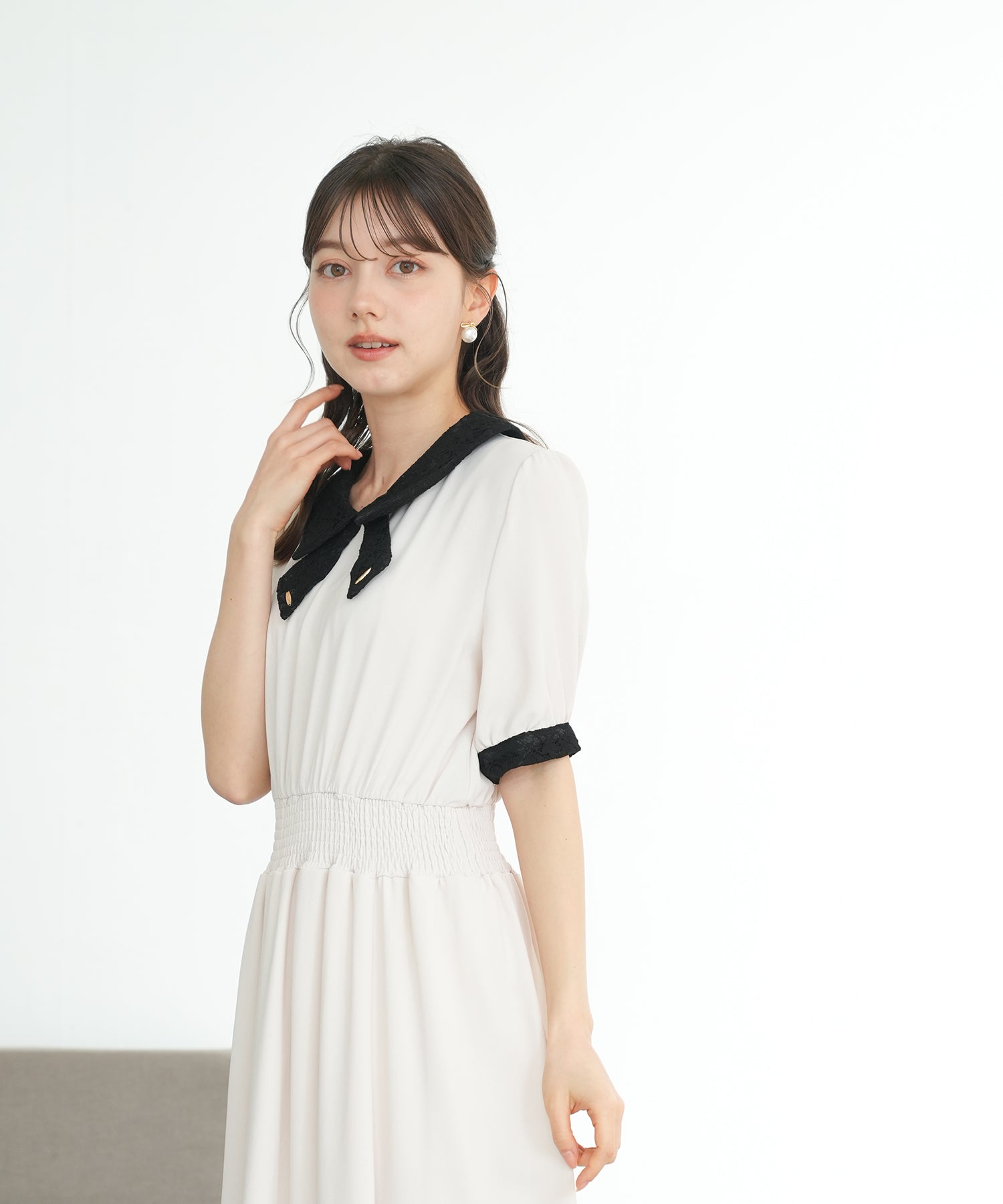 アイボリー model:158cm 着用サイズ:M