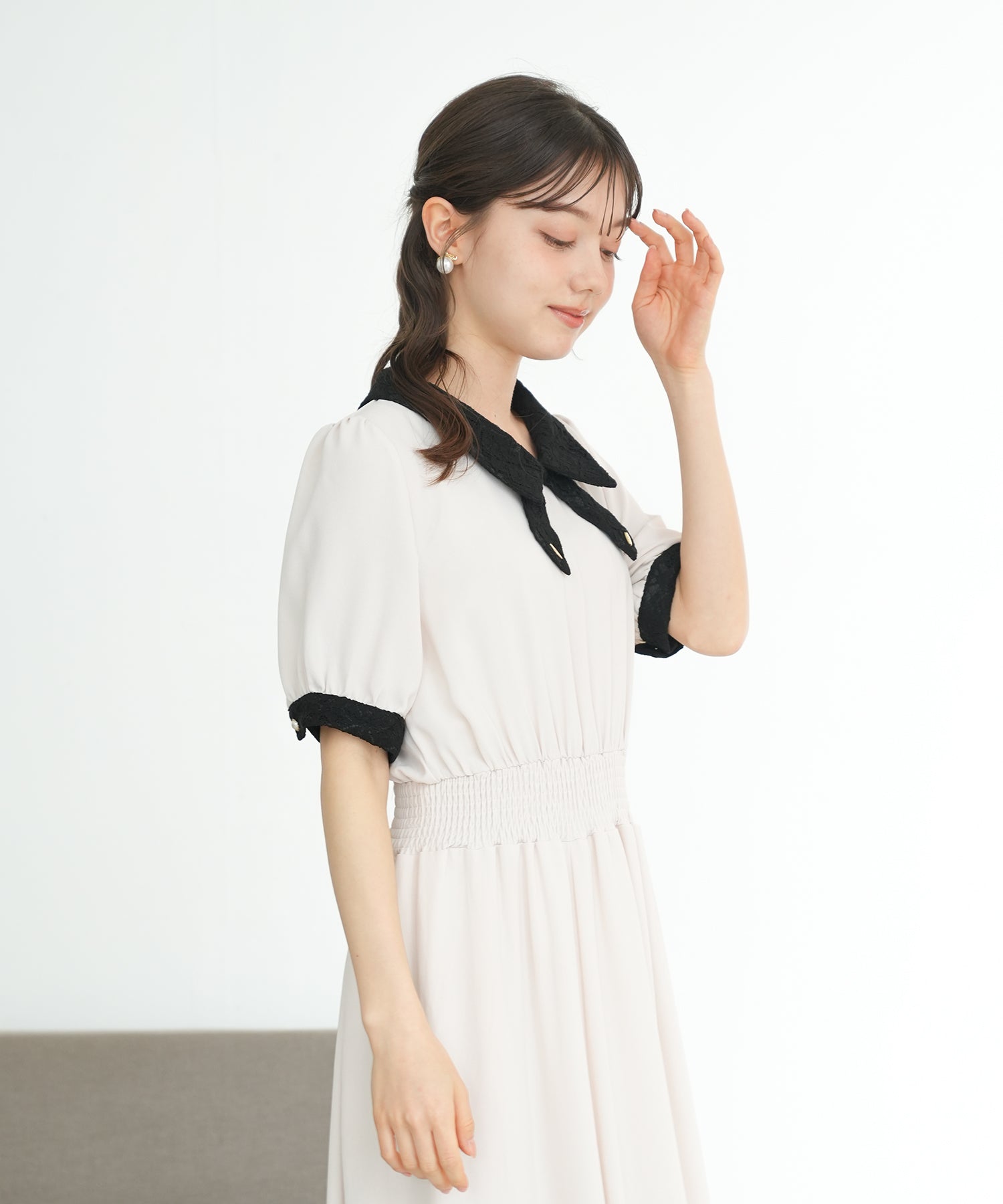 アイボリー model:158cm 着用サイズ:M