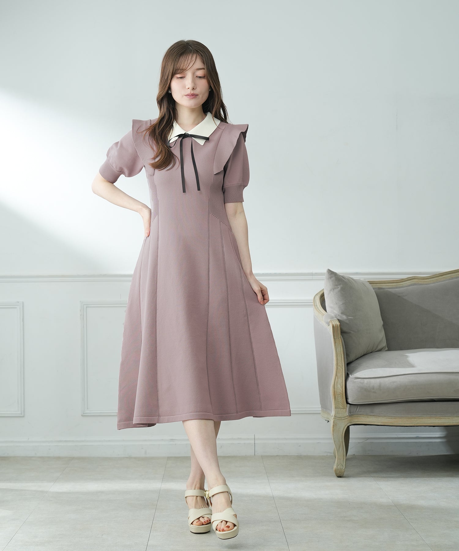 ピンク model:163 着用サイズ:M