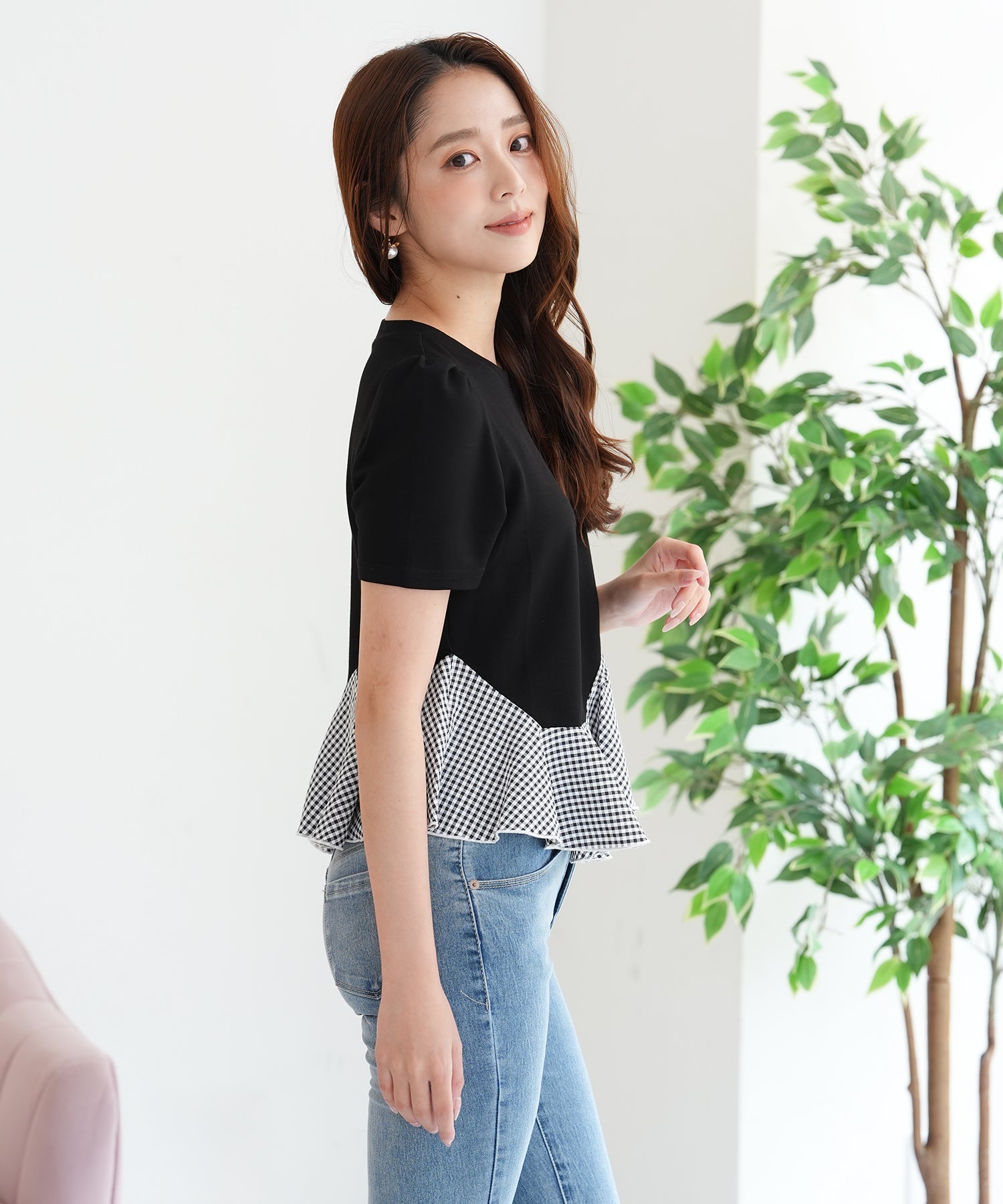 ブラック model:165cm 着用サイズ:M