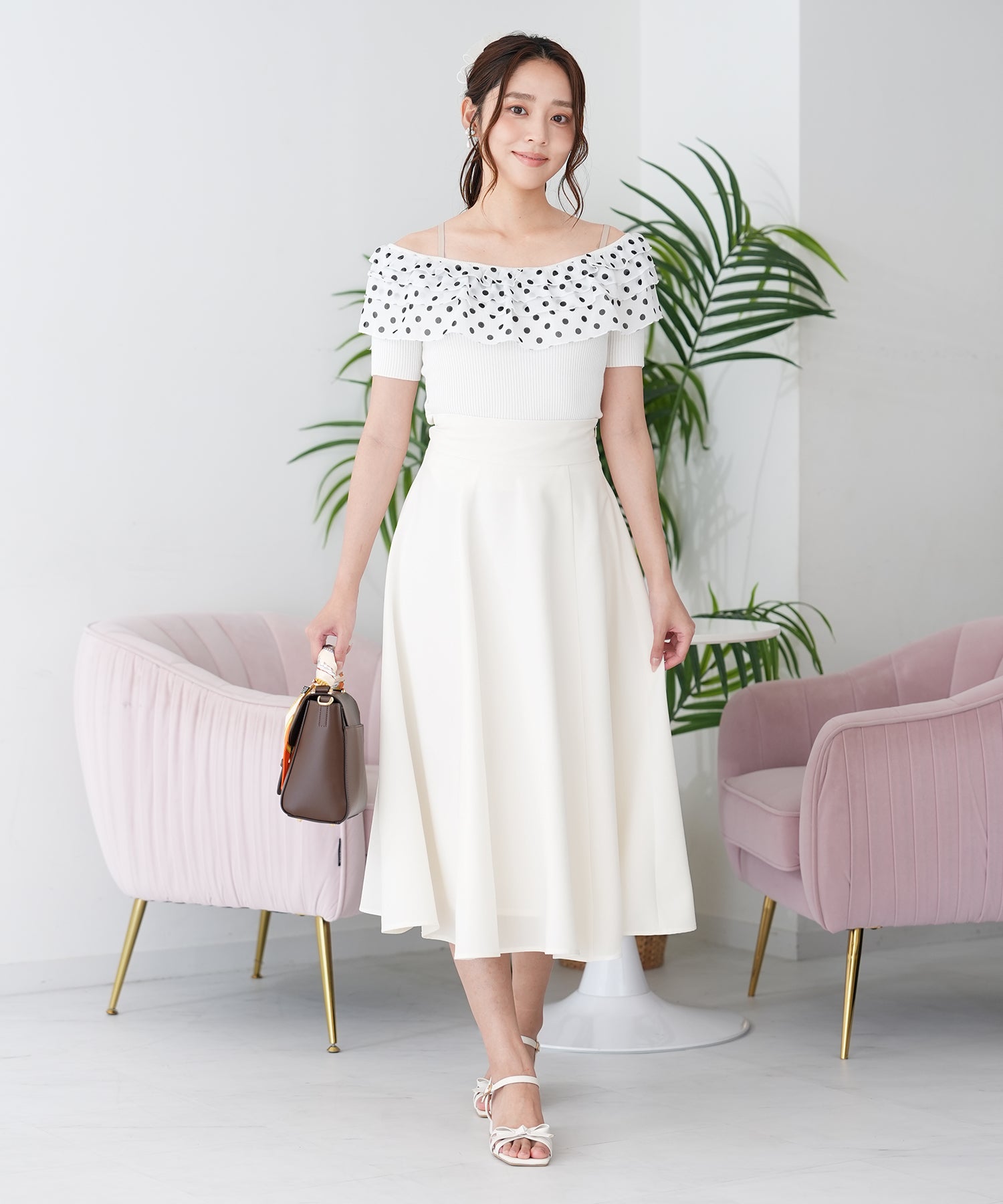 ホワイト model:165cm 着用サイズ:M