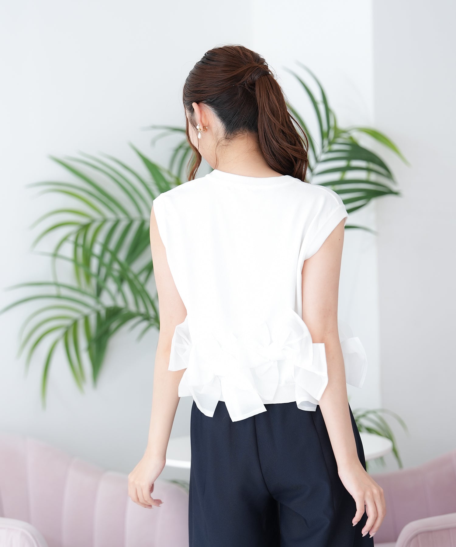 ホワイト model:165㎝ 着用サイズ:M