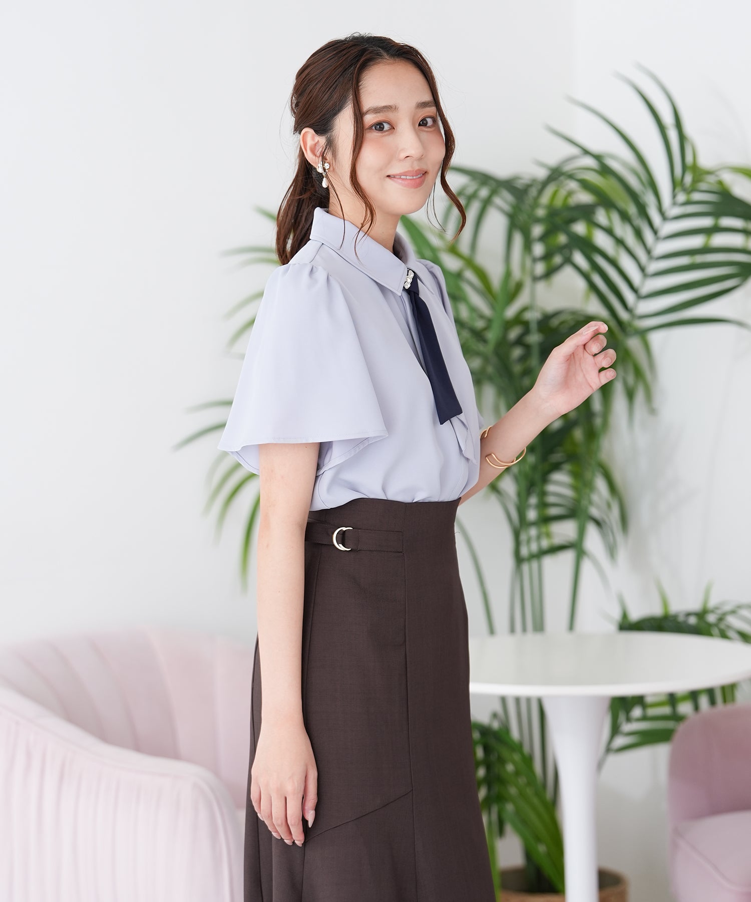 サックス model:165cm 着用サイズ:M
