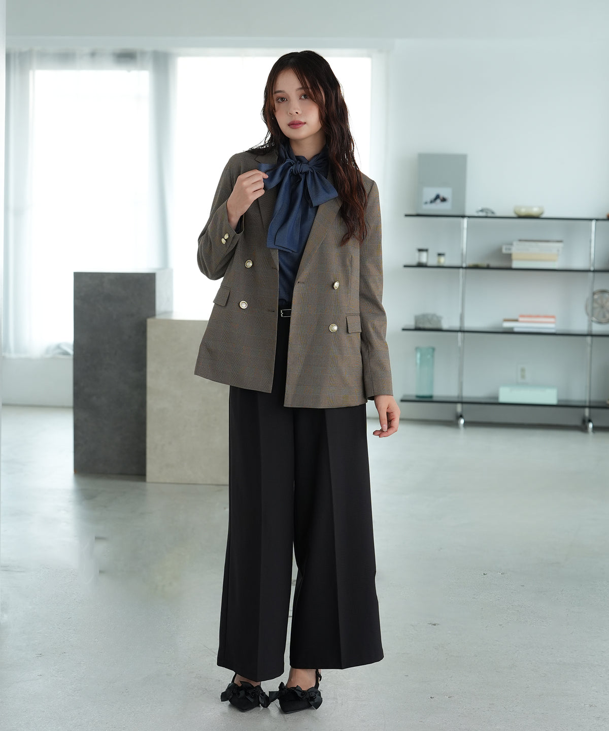 インディゴブルー model:171cm 着用サイズ:M