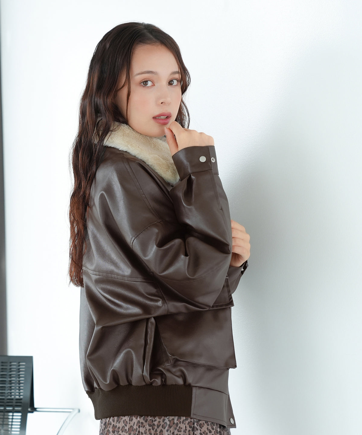 ブラウン model:171cm 着用サイズ:M
