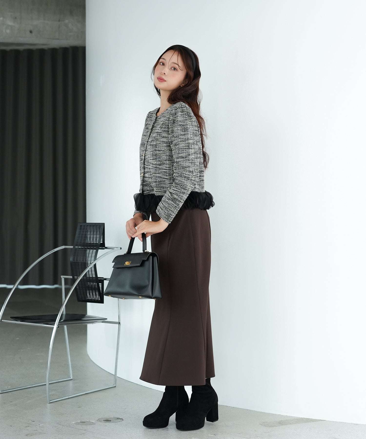ブラック model:171 着用サイズ:M