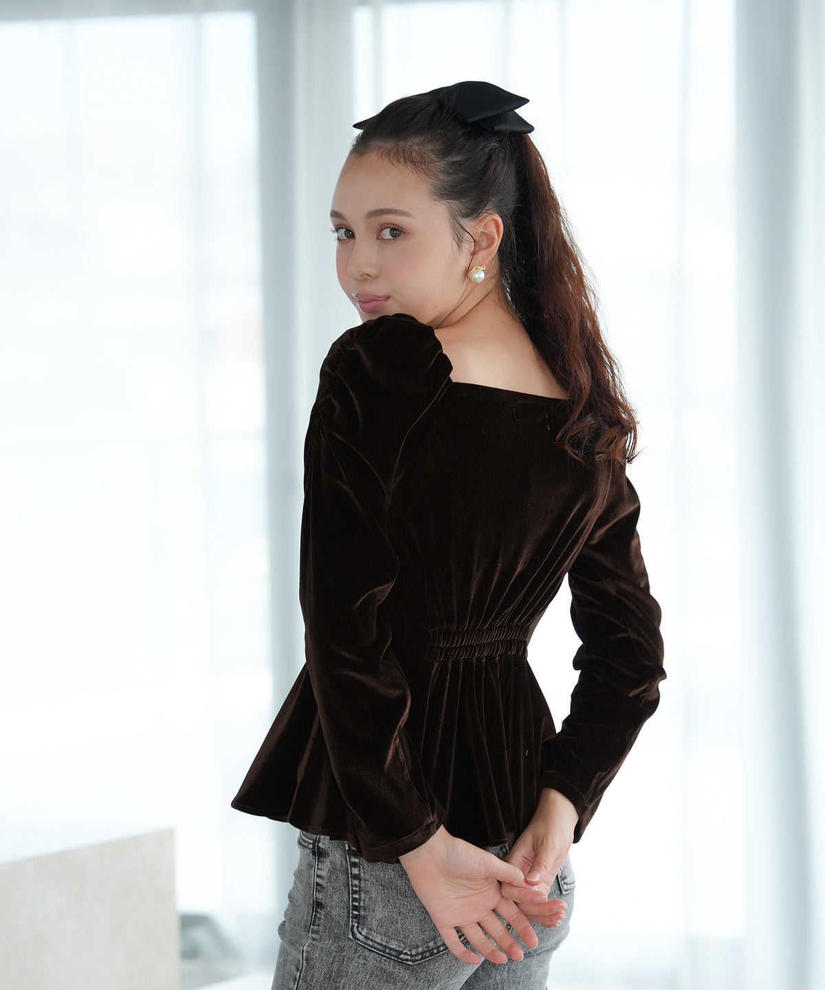 ブラウン model:171㎝ 着用サイズ:M