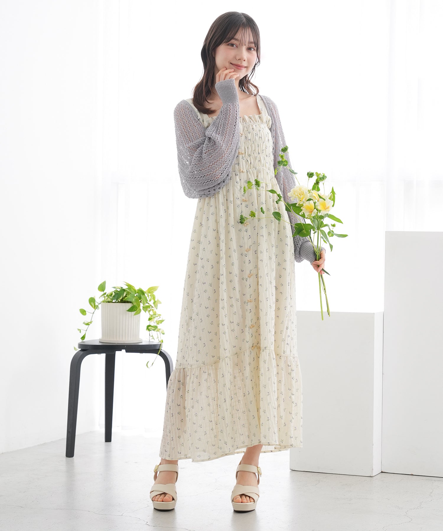 ラベンダー model:158 着用サイズ:M