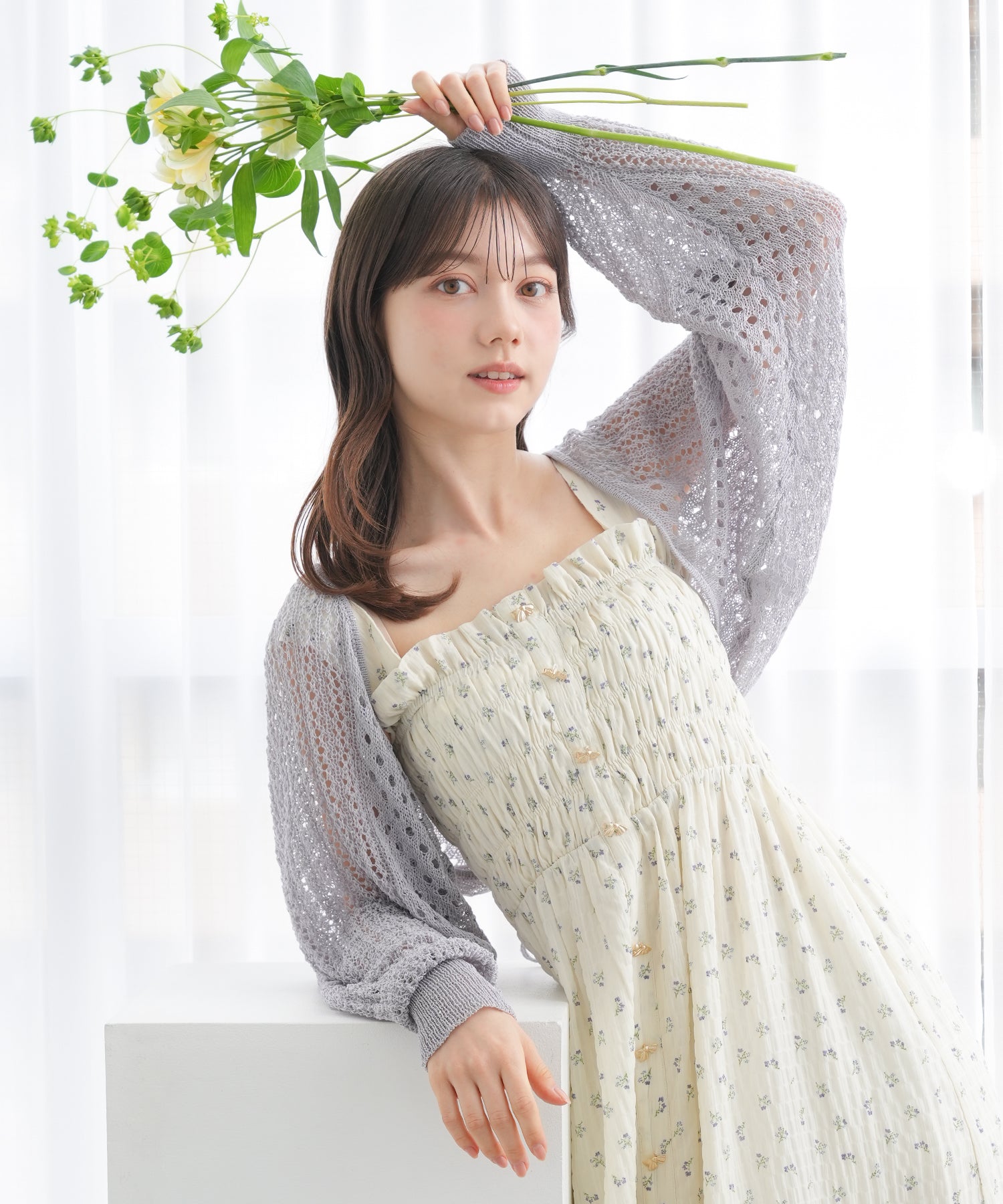 ラベンダー model:158 着用サイズ:M