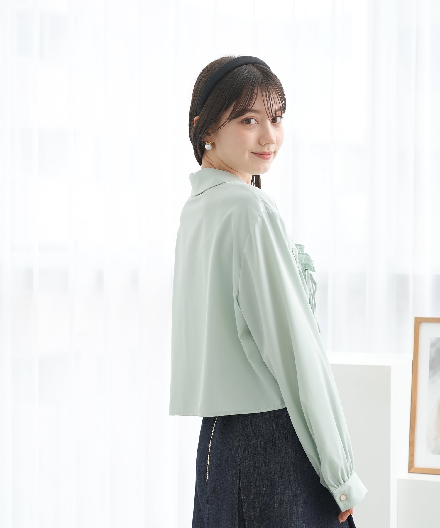 ミント model:158 着用サイズ:M