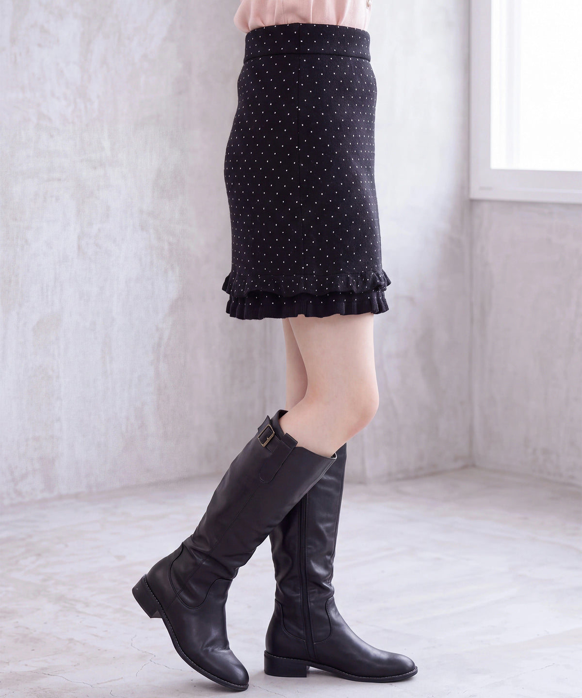 ブラック(AI画像) model:160cm 着用サイズ:M