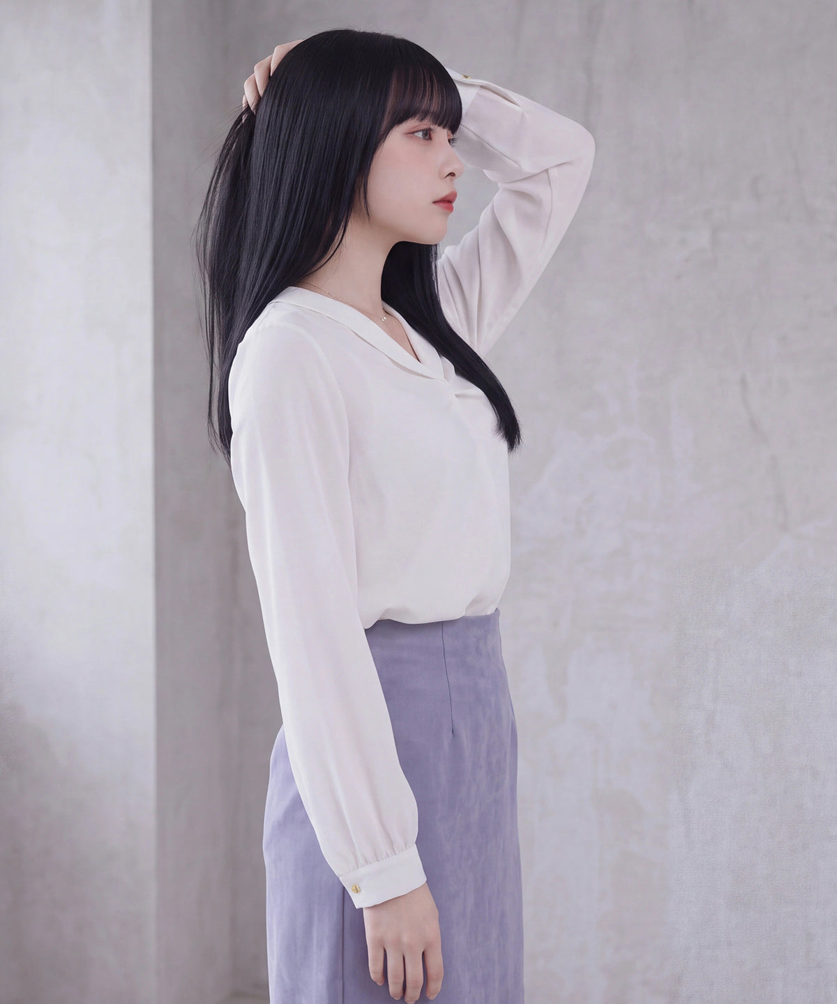 ホワイト (AI画像)model:160cm 着用サイズ:M