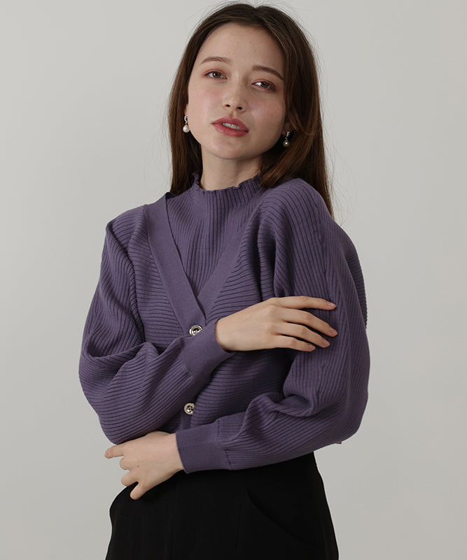 パープル model:162 着用サイズ:M