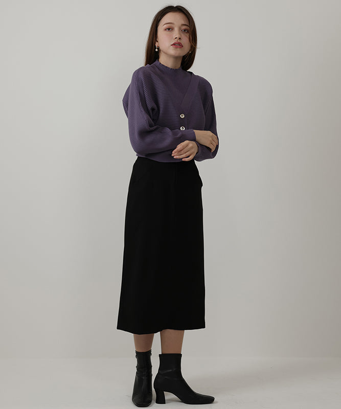 パープル model:162 着用サイズ:M