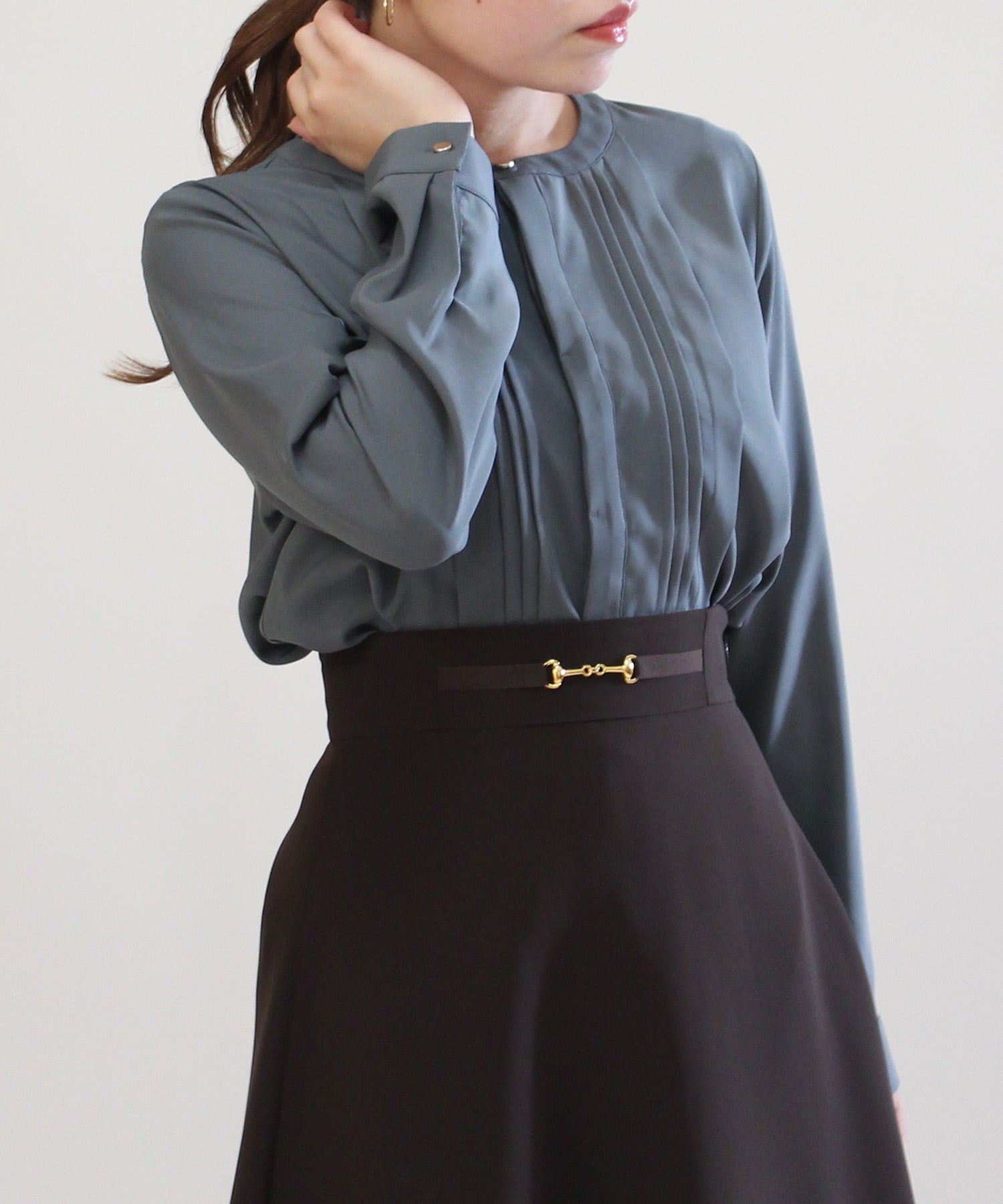 ブルーグリーン model:156cm 着用サイズ:M