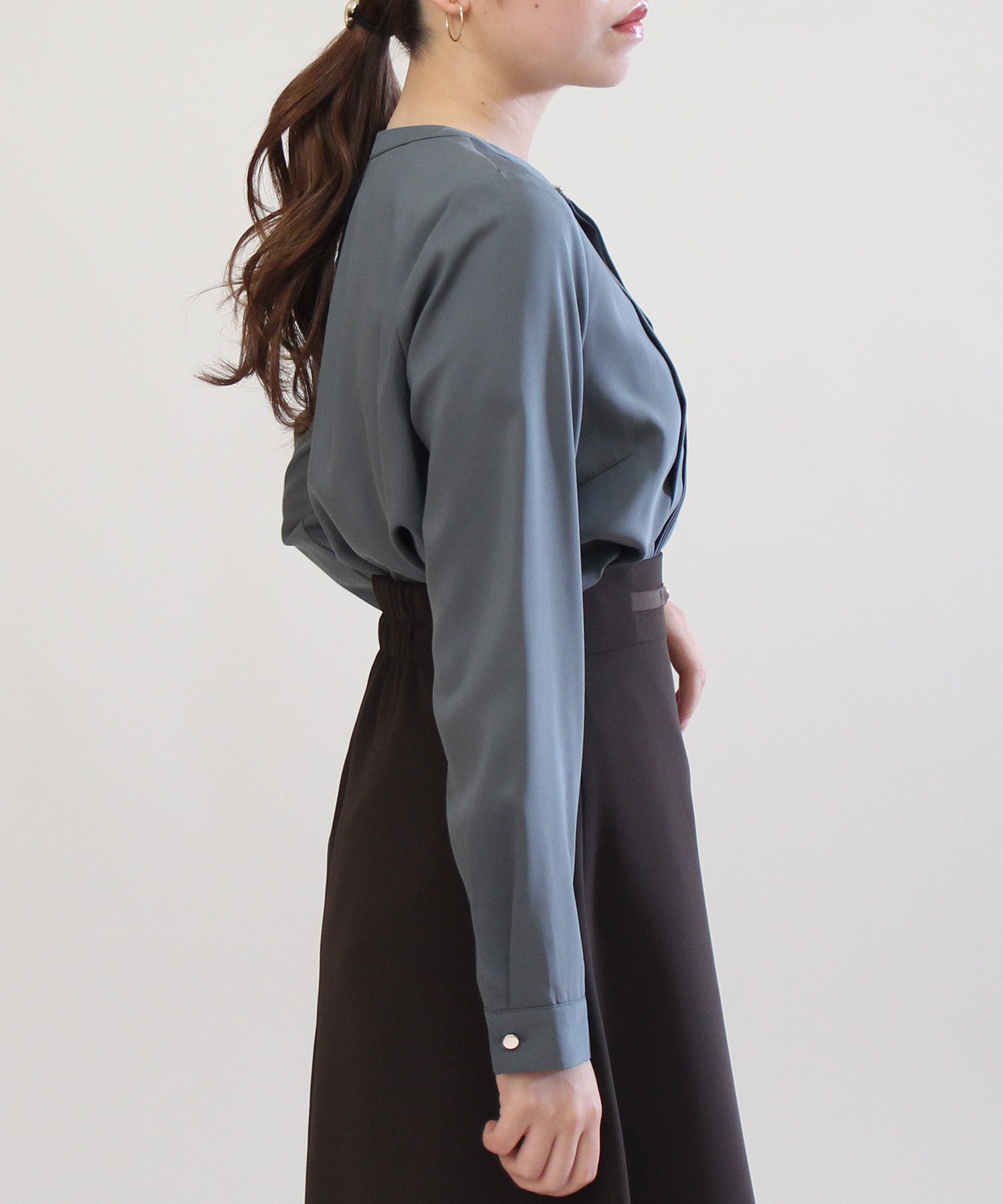 ブルーグリーン model:156cm 着用サイズ:M