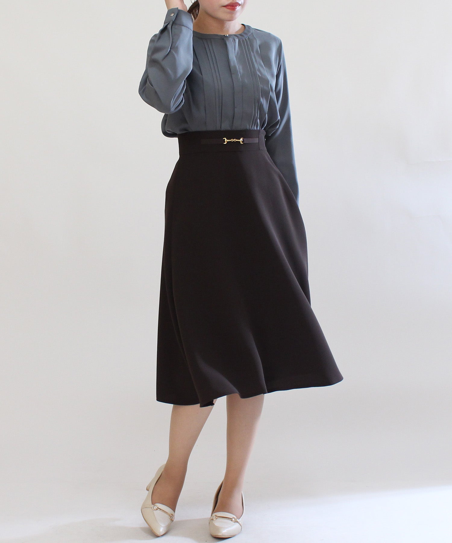 ブルーグリーン model:156cm 着用サイズ:M