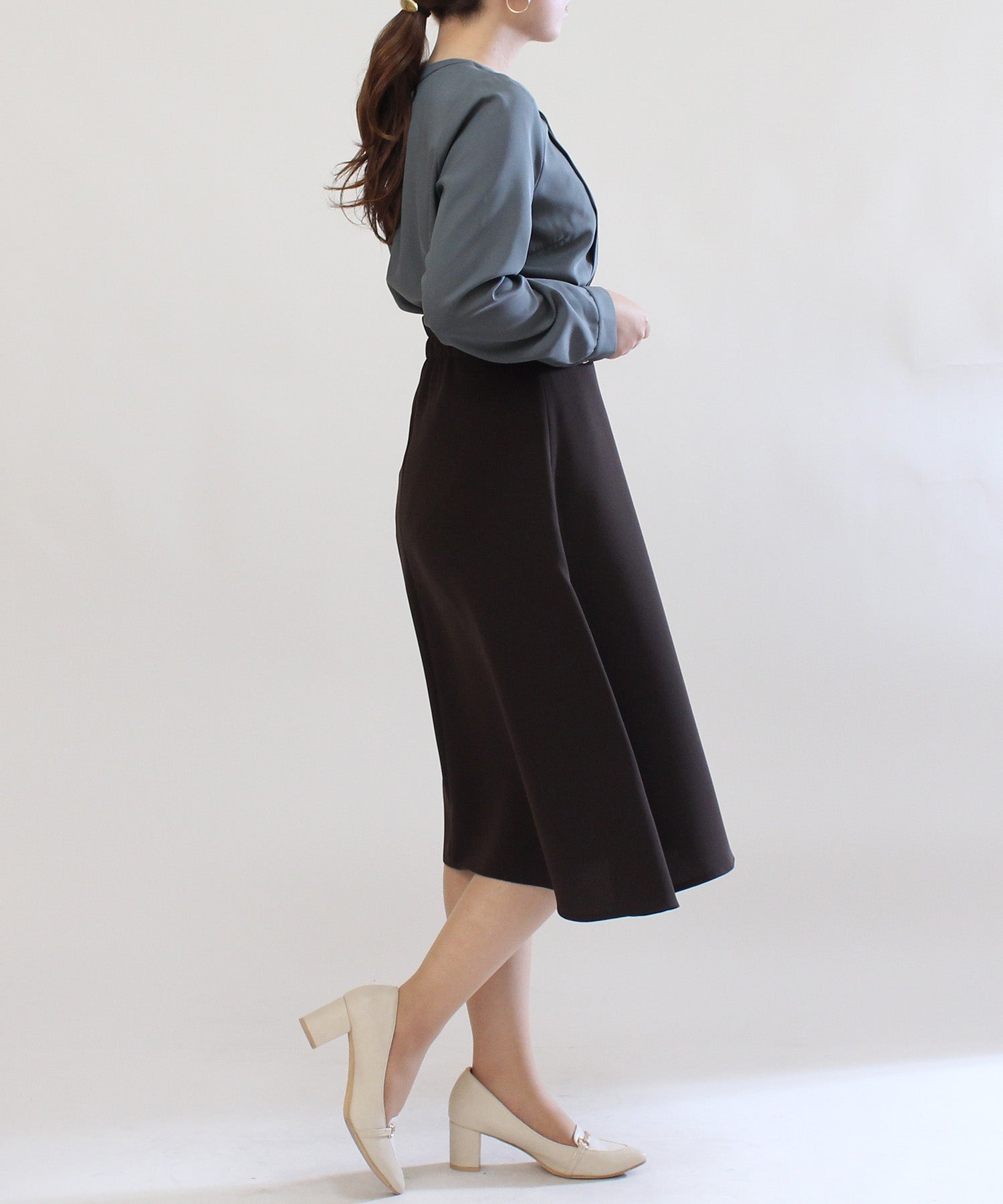 ブルーグリーン model:156cm 着用サイズ:M
