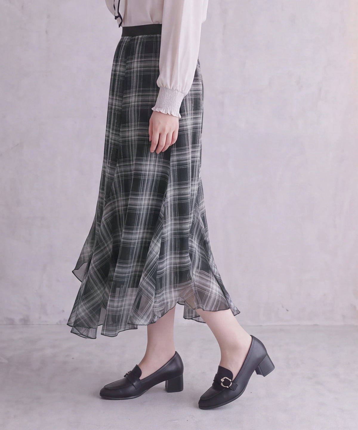 ブラック (AI画像)model:160cm 着用サイズ:M