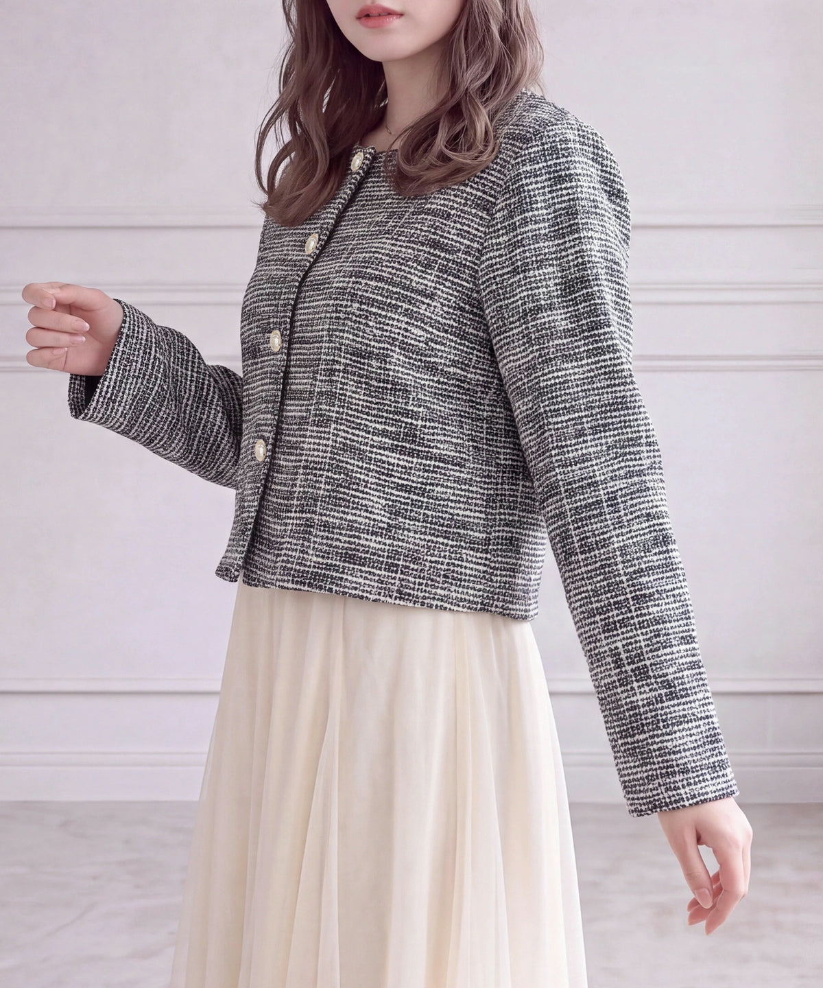 ブラック(AI画像) model:160cm 着用サイズ:M