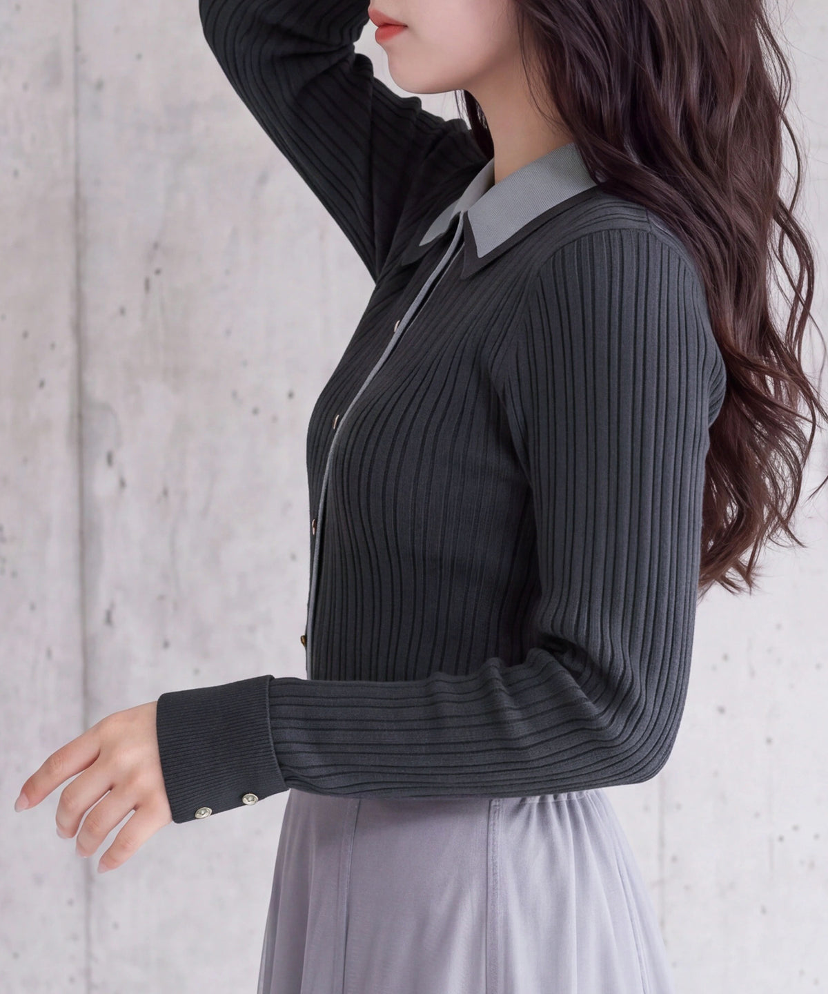 チャコール(AI画像) model:160cm