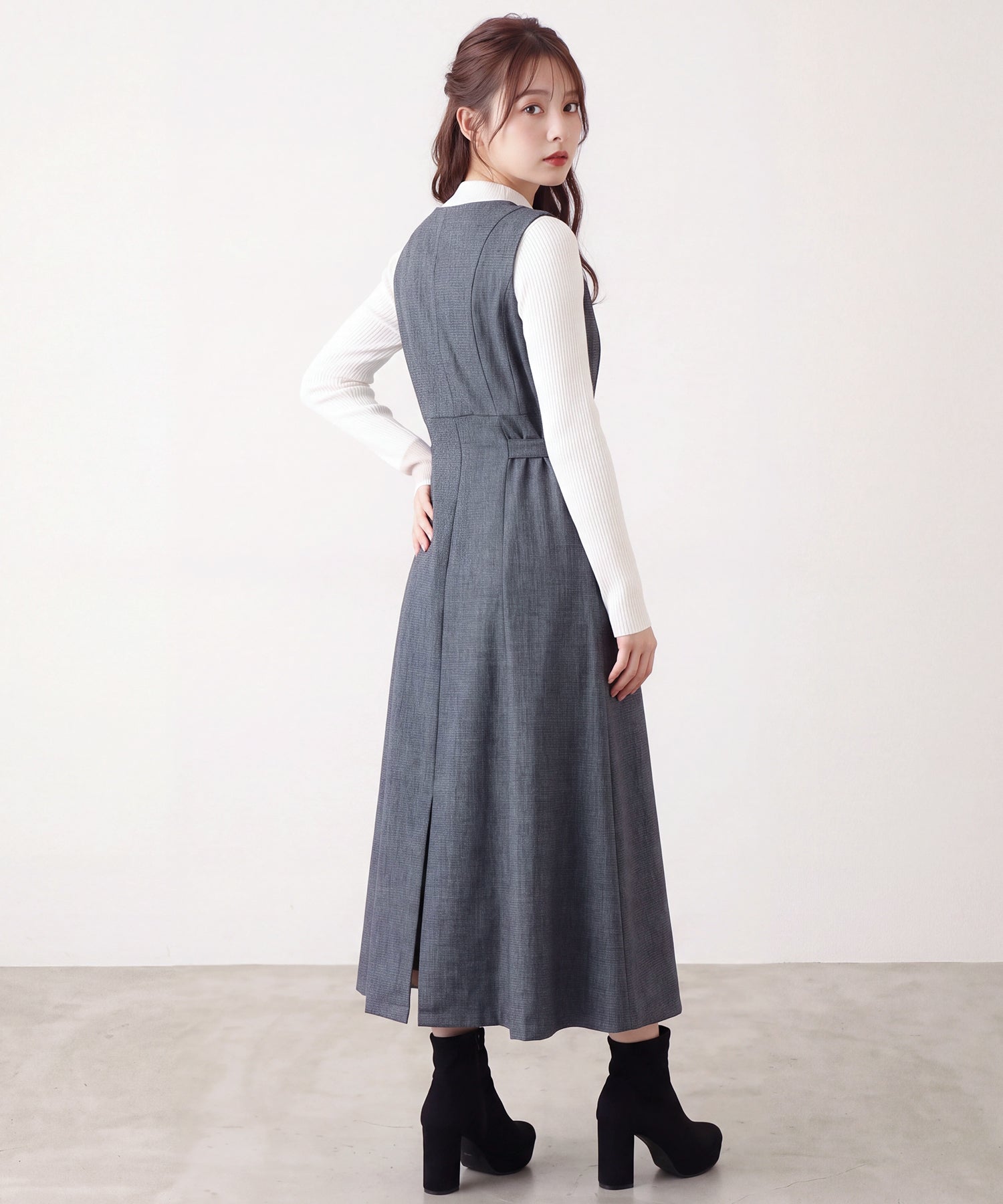 ブラック(AI画像) model:160 着用サイズ:M